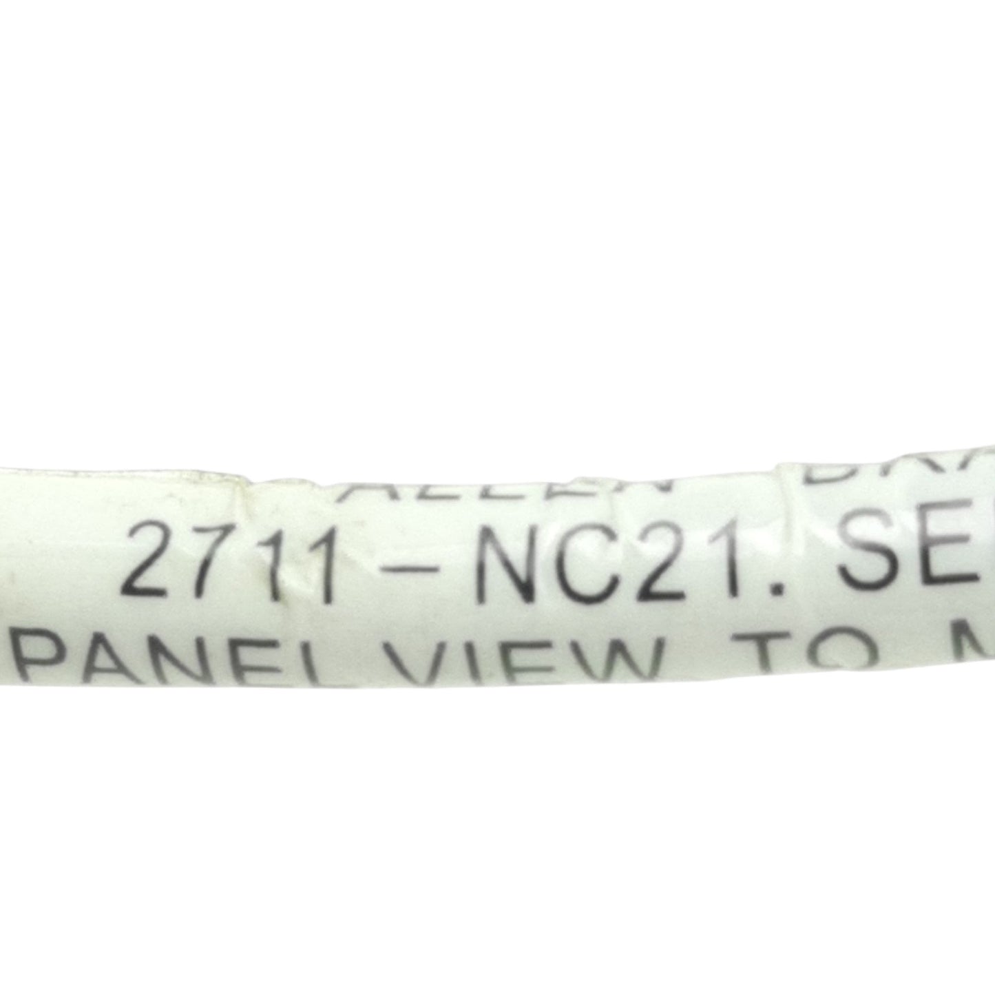 Used Allen Bradley 2711-NC21 HMI to PLC Cable 8-Pin Mini DIN Male to DB9 Female 5m