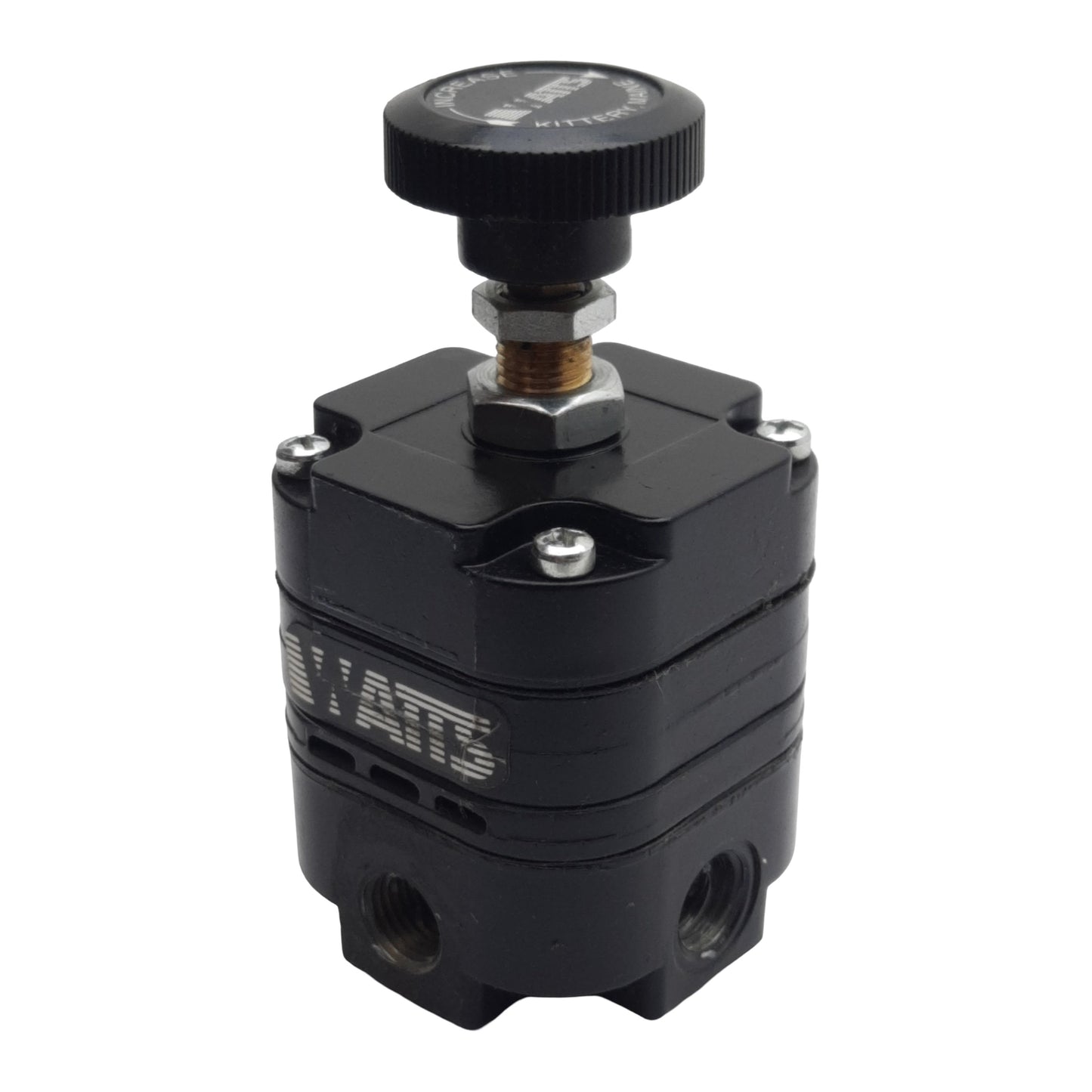 Used Watts FluidAir R220-02C Pneumatic Regulator, 2-120psi Set, 150psi Max, 1/4in NPT