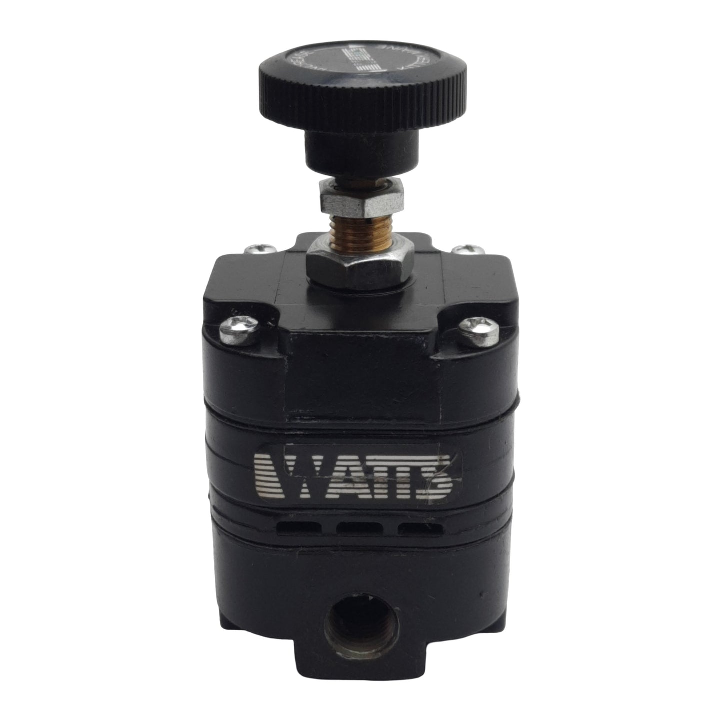 Used Watts FluidAir R220-02C Pneumatic Regulator, 2-120psi Set, 150psi Max, 1/4in NPT