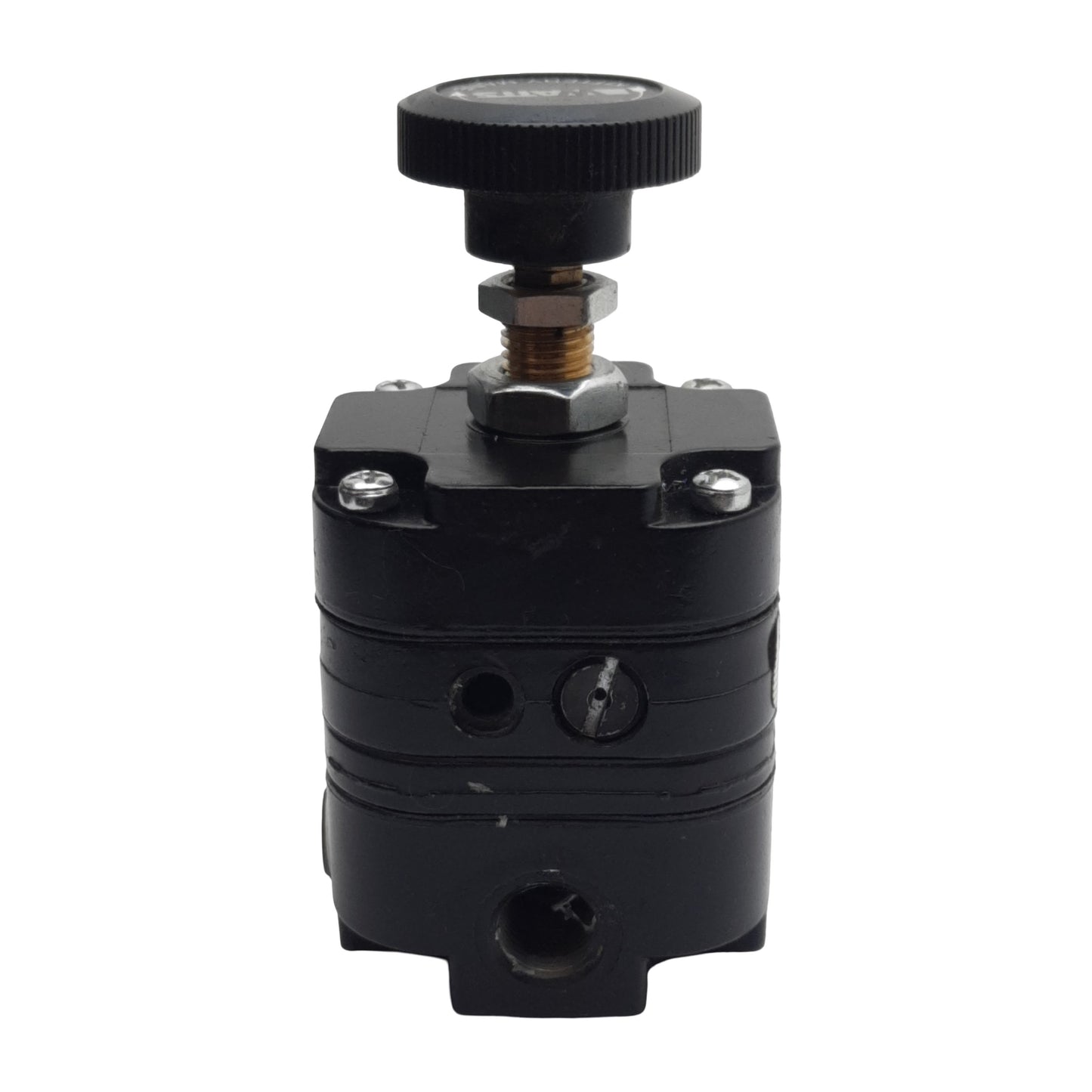 Used Watts FluidAir R220-02C Pneumatic Regulator, 2-120psi Set, 150psi Max, 1/4in NPT