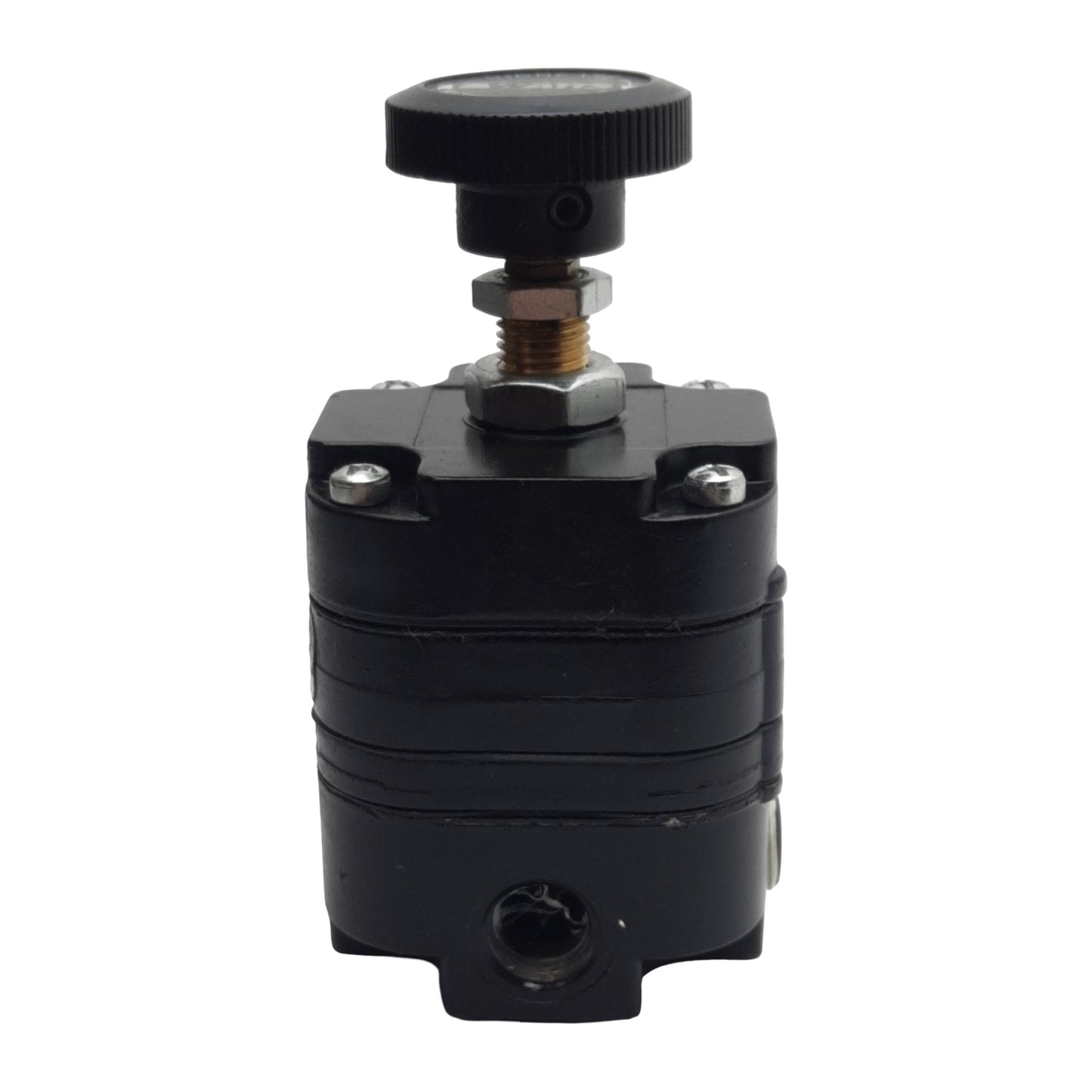 Used Watts FluidAir R220-02C Pneumatic Regulator, 2-120psi Set, 150psi Max, 1/4in NPT
