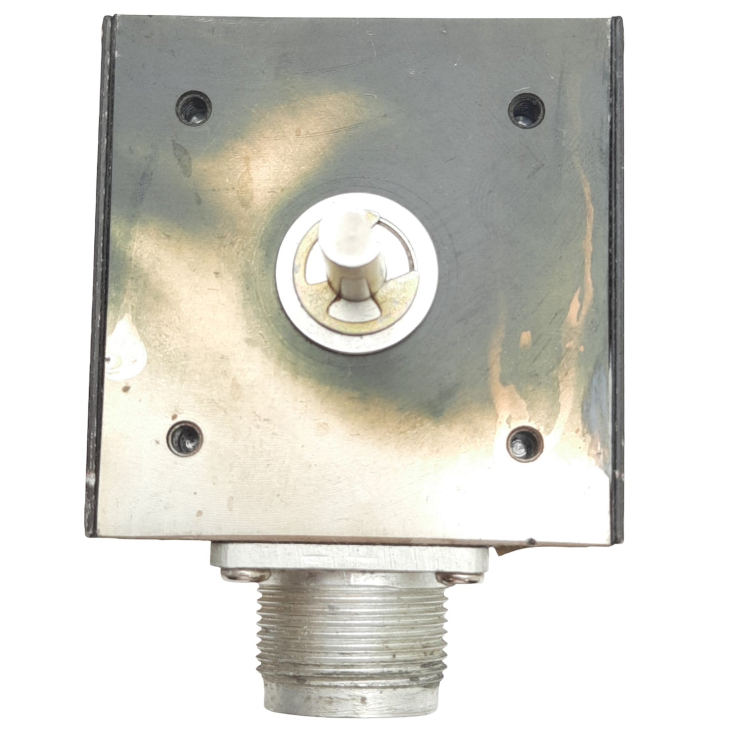 Used Mateer Burt 134978 Rotary Shaft Encoder ø1/4in Shaft, 27VDC, 100 PPV, 6-Pin MS
