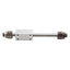 Used SMC NCY2B6H-0200 Rodless Guided Cylinder, ø6mm Bore, 50mm Stroke, #10-32, 100psi