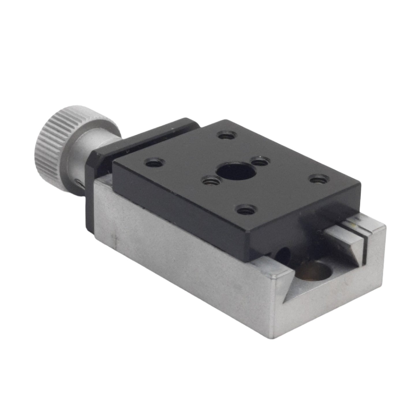 Used Edmund Optics 36-035 Leadscrew Drive, Mini X-Axis Linear Stage Table, +/-5mm