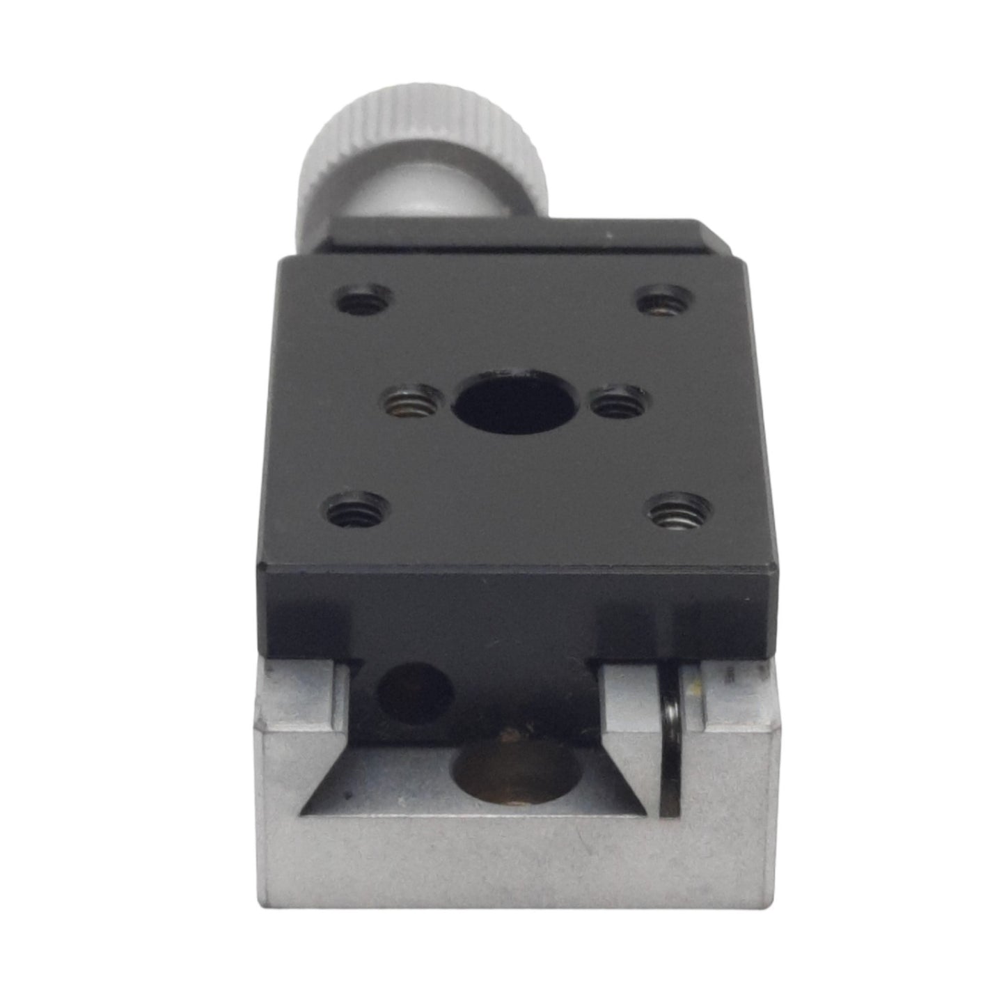Used Edmund Optics 36-035 Leadscrew Drive, Mini X-Axis Linear Stage Table, +/-5mm