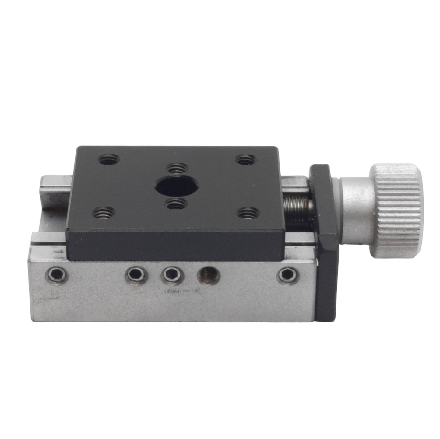 Used Edmund Optics 36-035 Leadscrew Drive, Mini X-Axis Linear Stage Table, +/-5mm