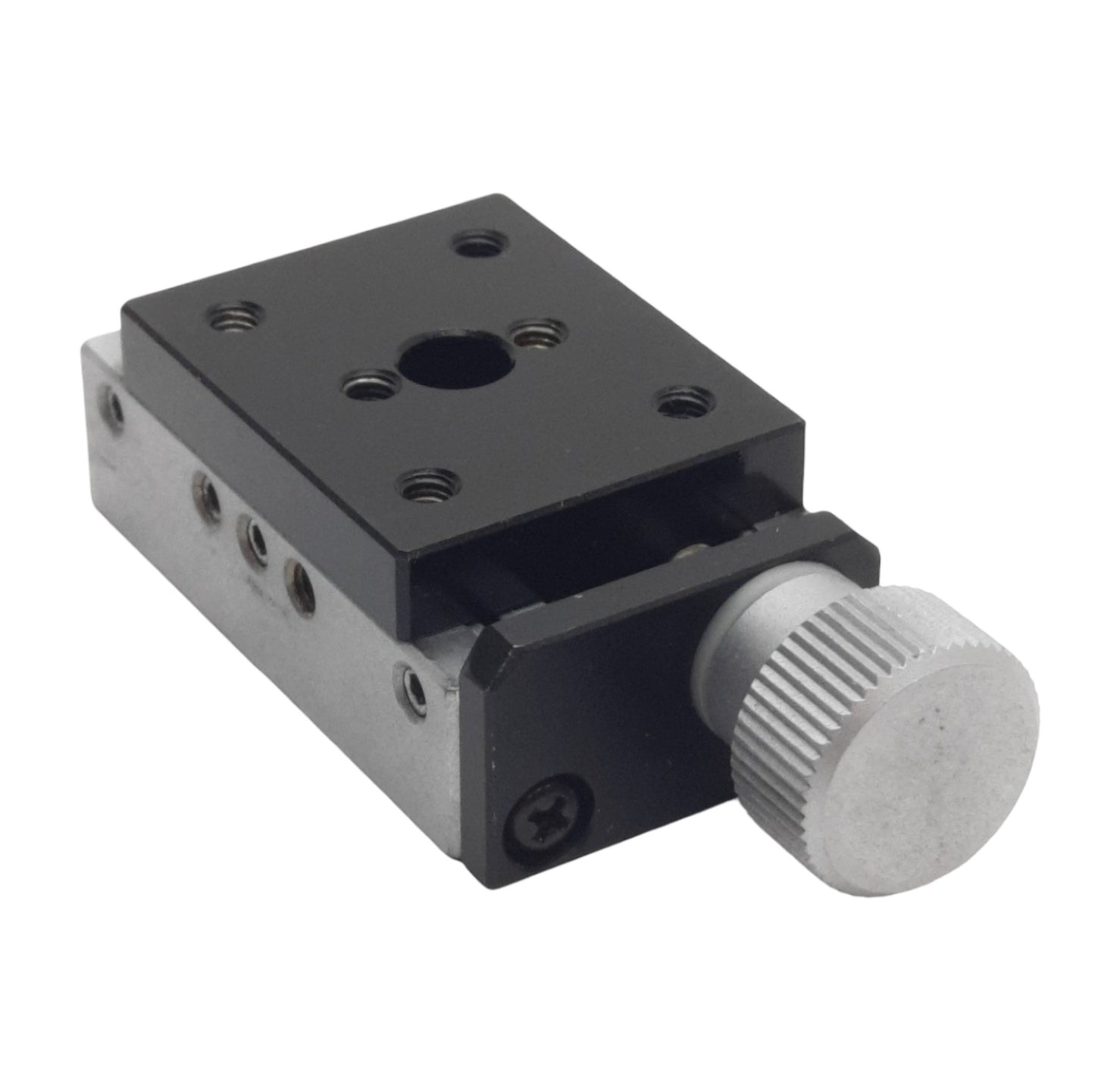 Used Edmund Optics 36-035 Leadscrew Drive, Mini X-Axis Linear Stage Table, +/-5mm