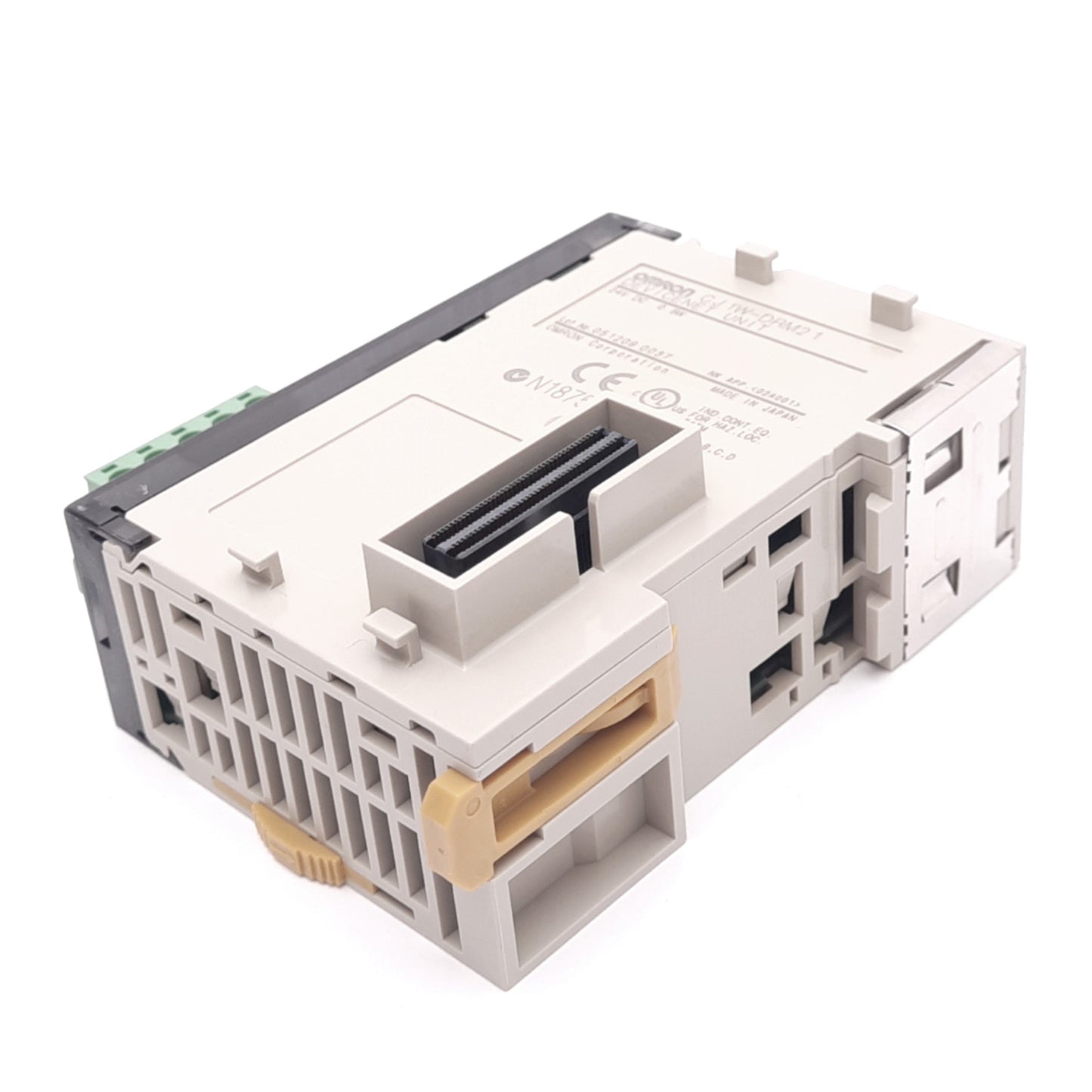 Used Omron CJ1W-DRM21 DeviceNet Unit, 4 Universal Input, 500Kbps, 64 Nodes Max, 24VDC