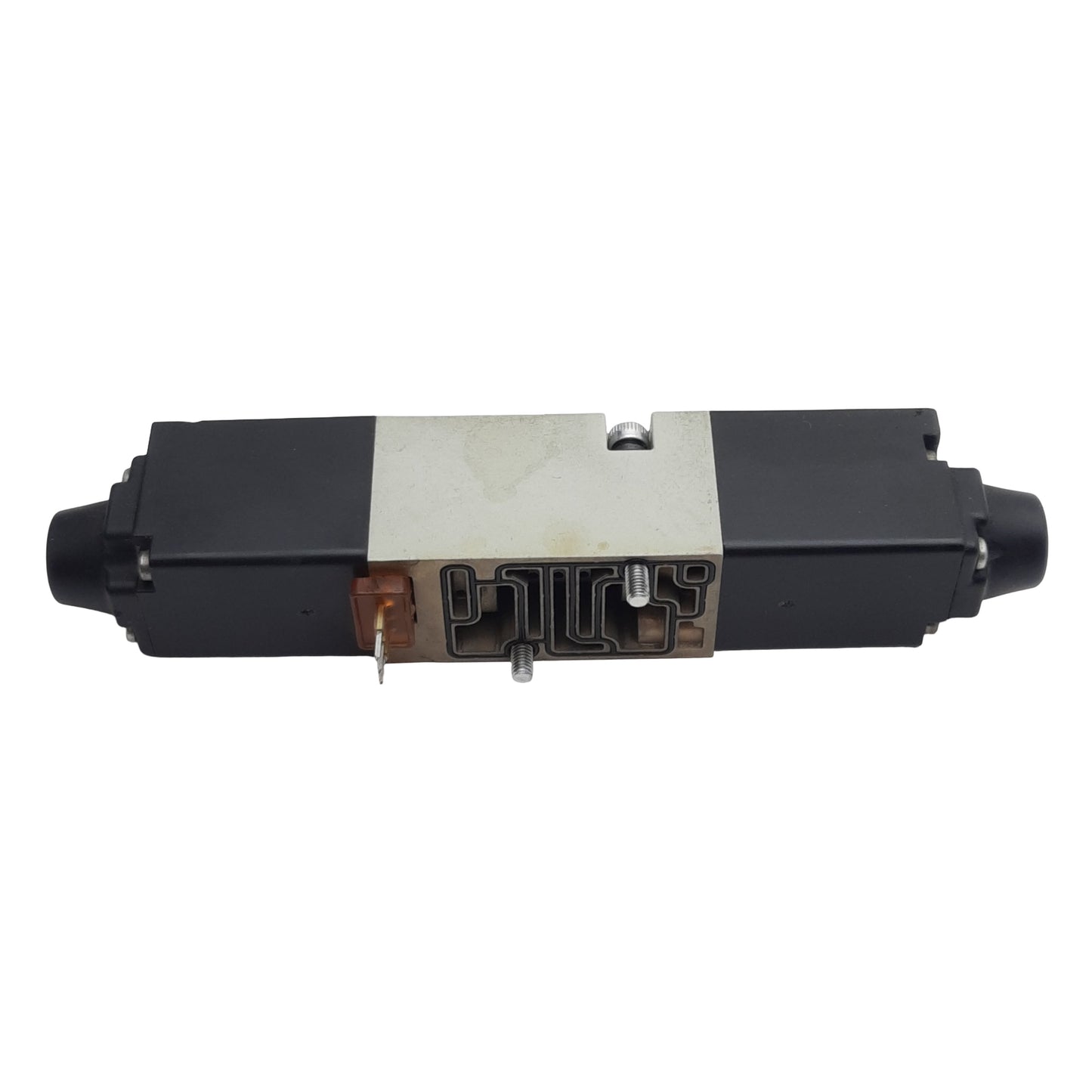 Used Numatics 041SS400M0000F Solenoid Valve, 3/4-Way, 1/8in G-Tap, 10bar, 24VDC Coil