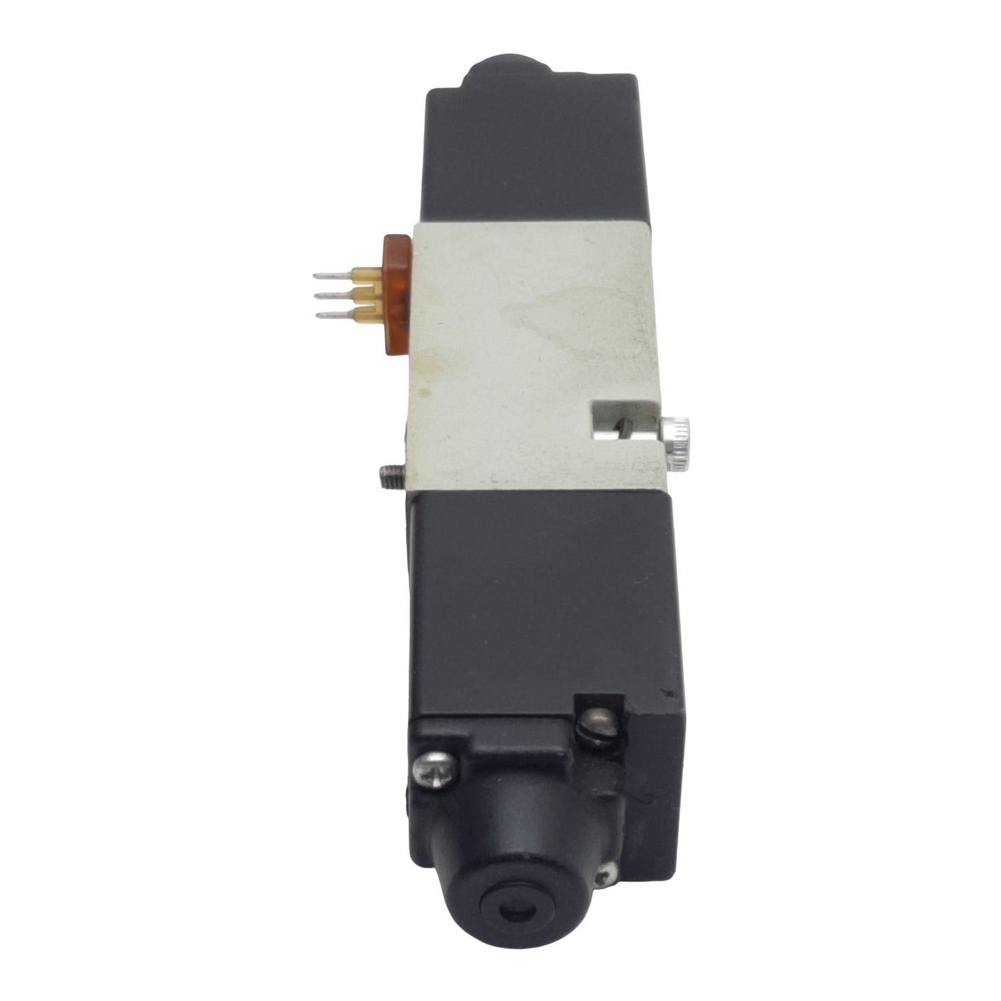 Used Numatics 041SS400M0000F Solenoid Valve, 3/4-Way, 1/8in G-Tap, 10bar, 24VDC Coil