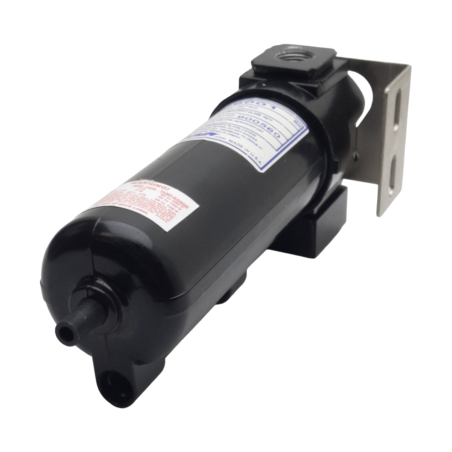 Used Exair Model 9001 Pneumatic Drain/Mist Separator, 5µm Filtration, 3/8in NPT