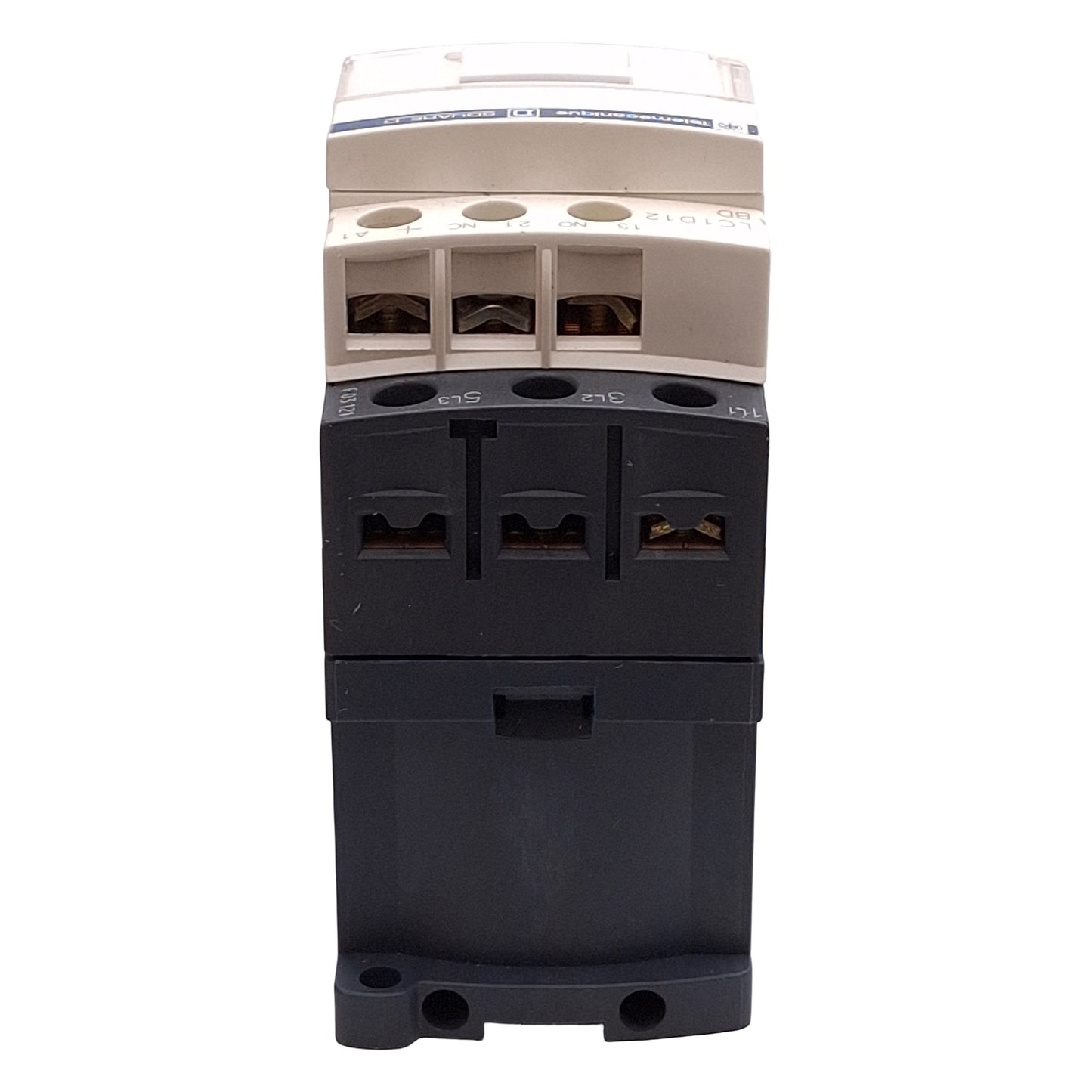 Used Telemecanique LC1D12 BD TeSys Contactor, 3-Pole, 12A, 10HP @ 600VAC, 24VDC Coil