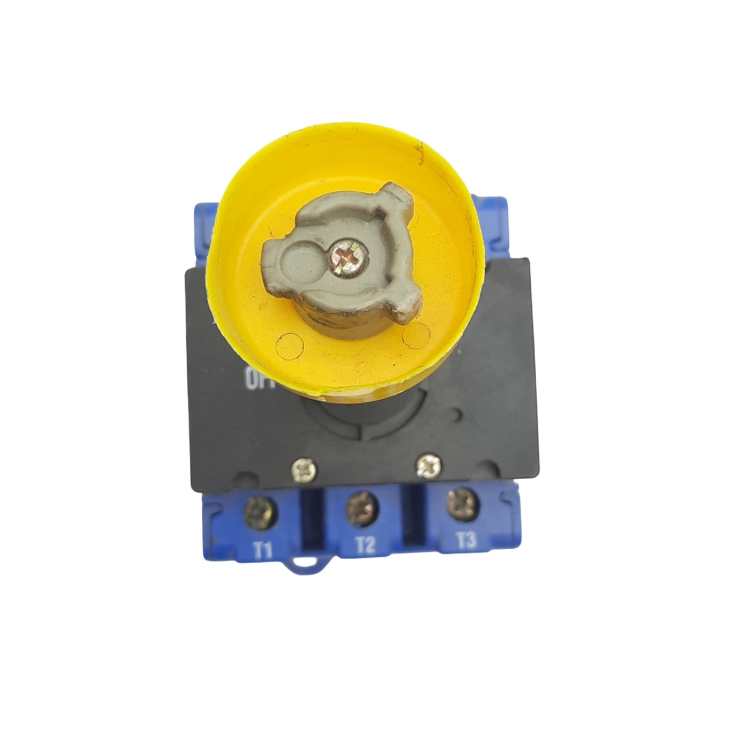 Used Kraus & Naimer KG63 Disconnect Switch 3-Pole, 600VAC, 100A, *Bent Shaft*