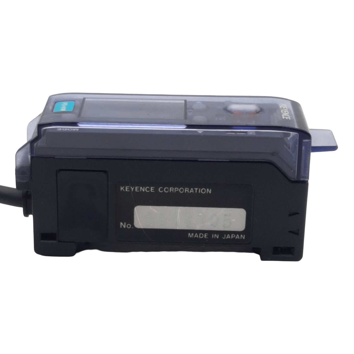 Used Keyence FS-V1P Fiber Optic Sensor Amplifier, PNP, 250µs RT, 12-24VDC 50mA