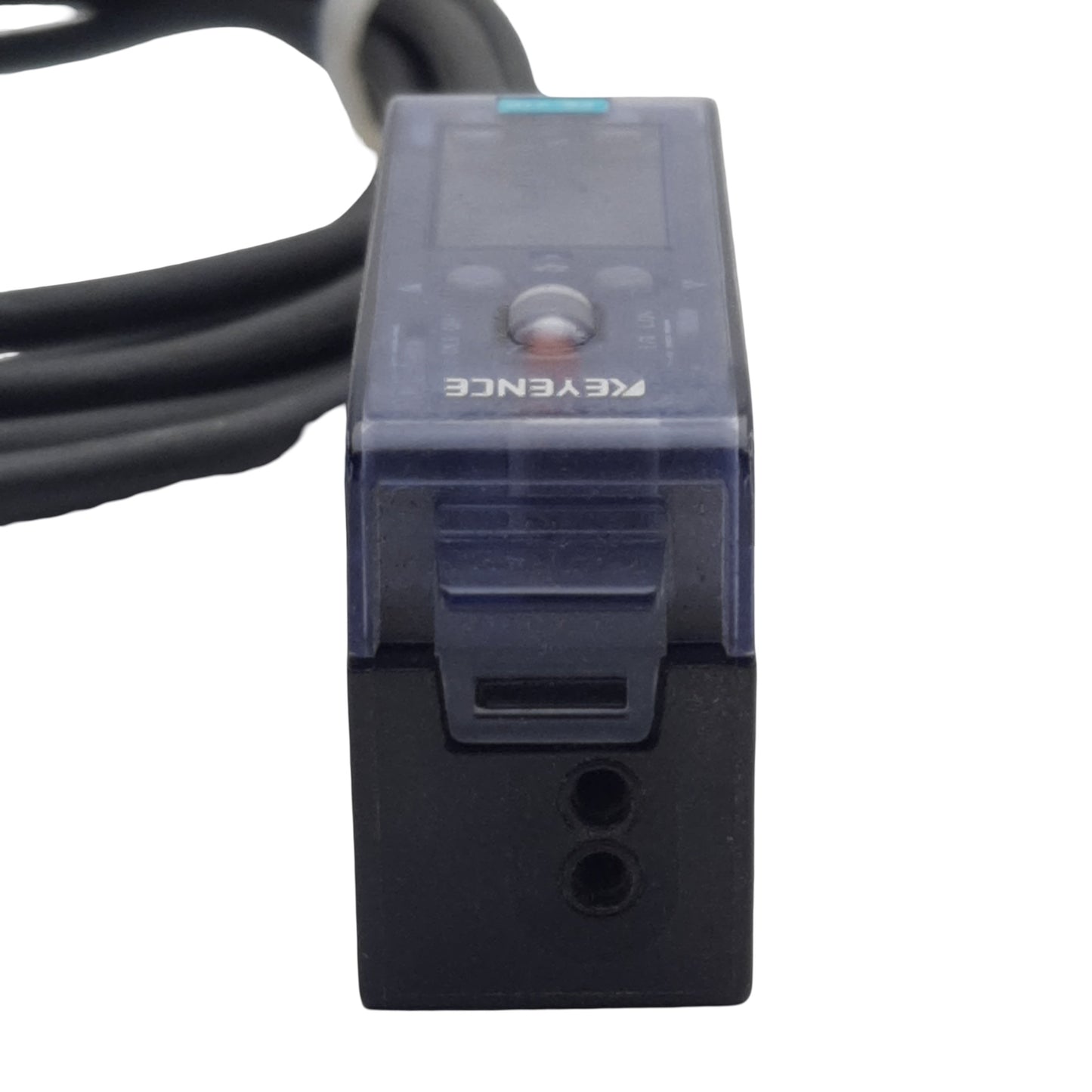 Used Keyence FS-V1P Fiber Optic Sensor Amplifier, PNP, 250µs RT, 12-24VDC 50mA