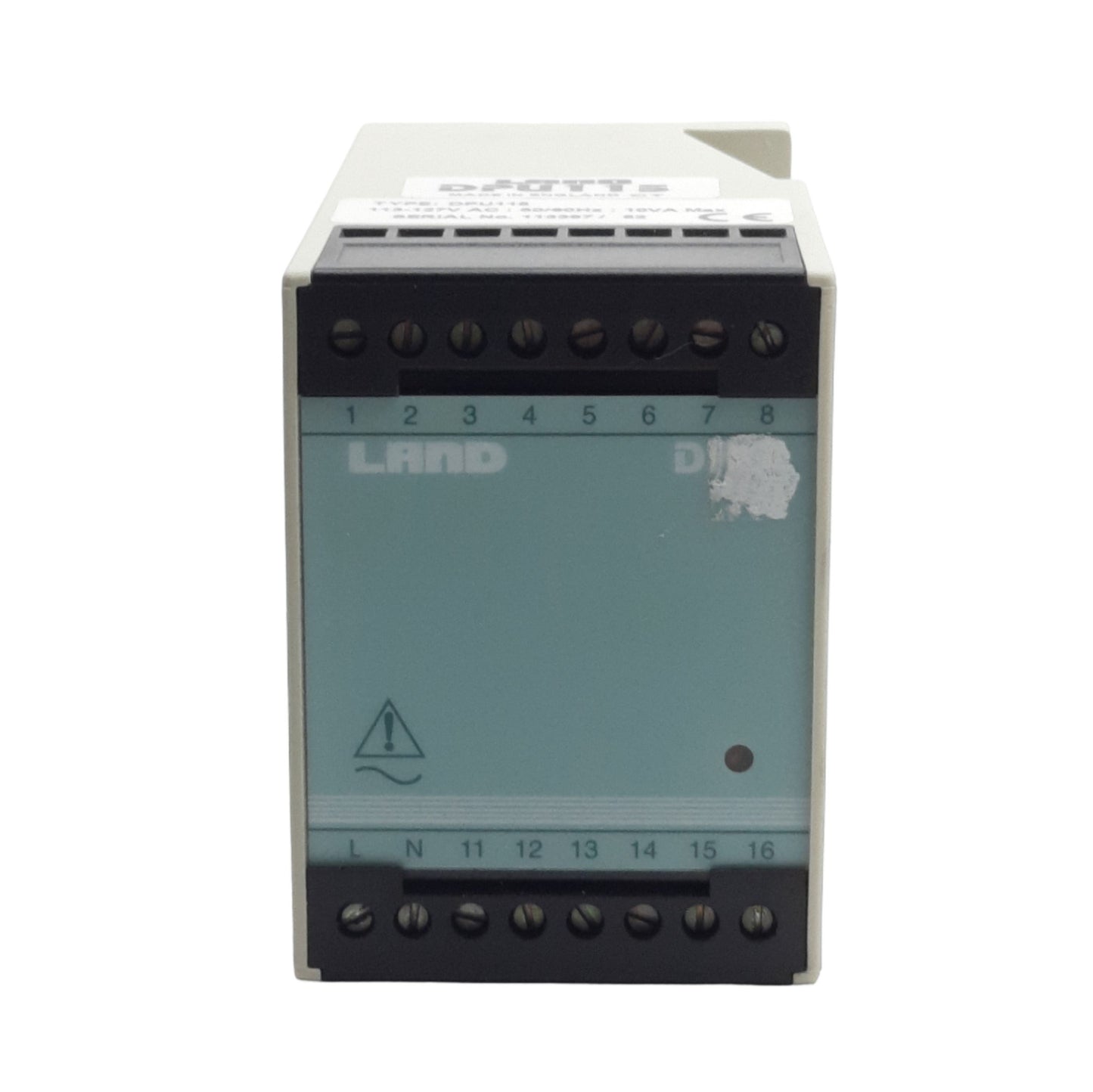 Used Ametek Land DPU115 UNO Radiation Thermometer Power Supply 113-127VAC, 10VA