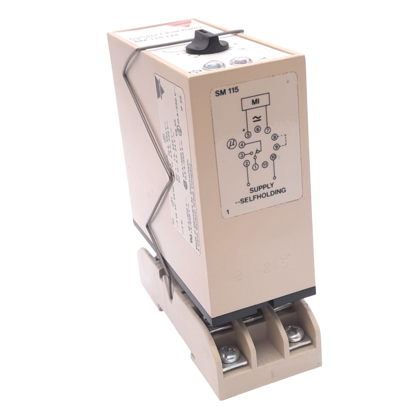 Used Carlo Gavazzi SM 115 724 Current Level Relay, SPDT Out, 11-Pin Octal, 24VDC