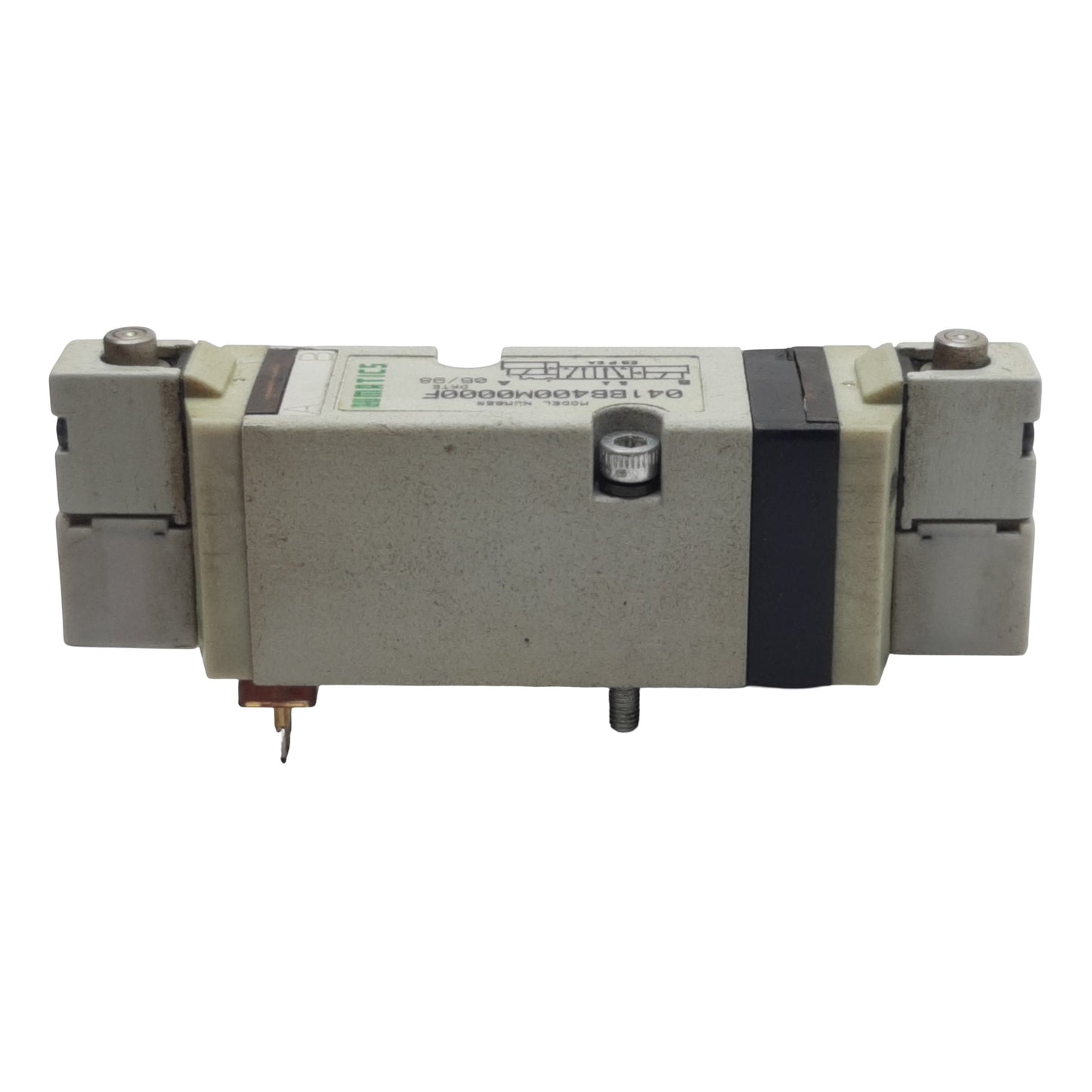 Used Numatics 041BB400M0000F Solenoid Valve 2/4-Way, 1/8in Valve, 150psig, 24VDC Coil