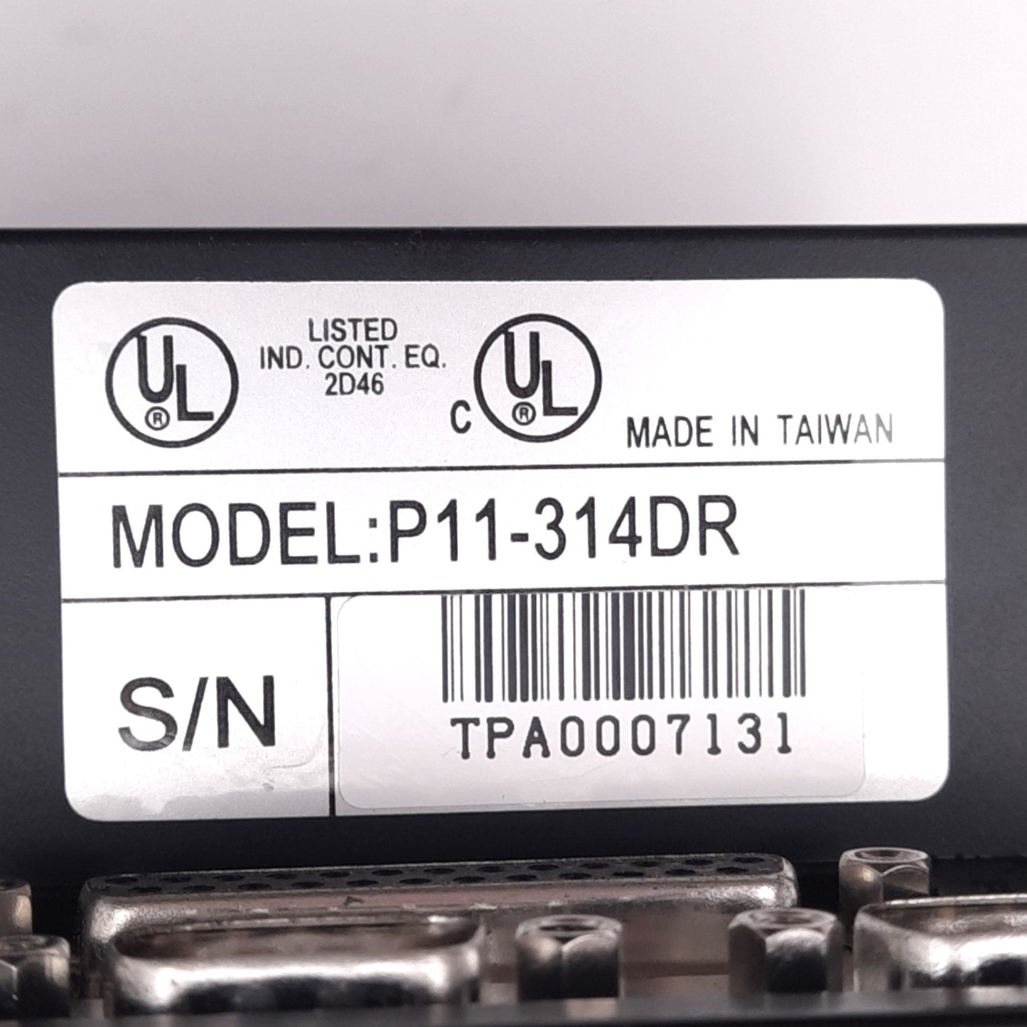 Used Parker P11-314DR PowerStations Operator Interface Panel, 5.7" 320x240, 24VDC
