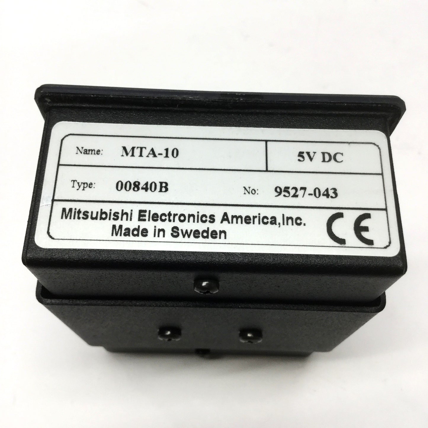Used Mitsubishi MTA-10 PLC Operator Interface Display Keypad Terminal HMI 1x16 Char