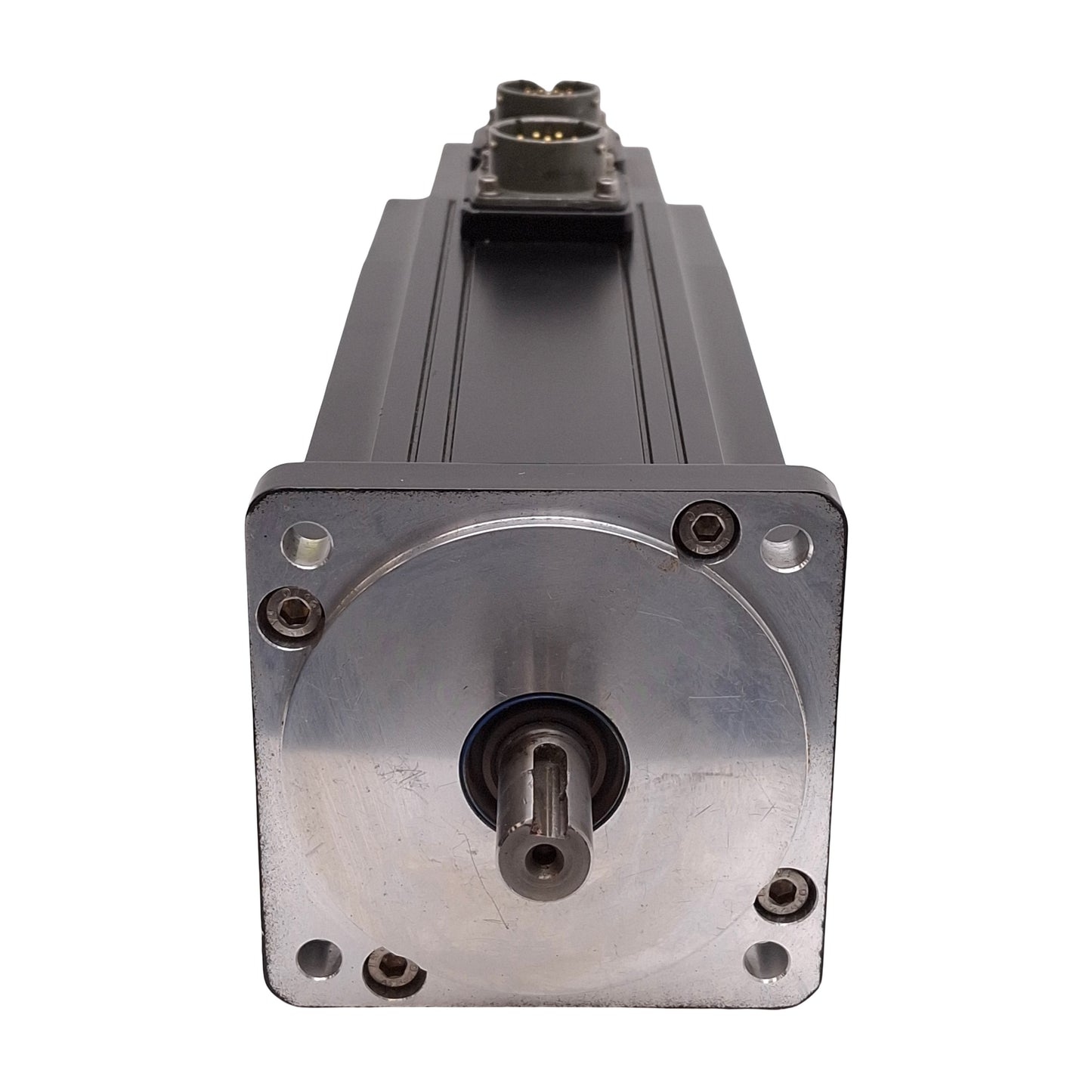 Used Emerson MGM-340-CONS-0000 Servo Motor, 3Ø 240VAC 6.5A, 2HP, 1.49kW, 3.5in Flange