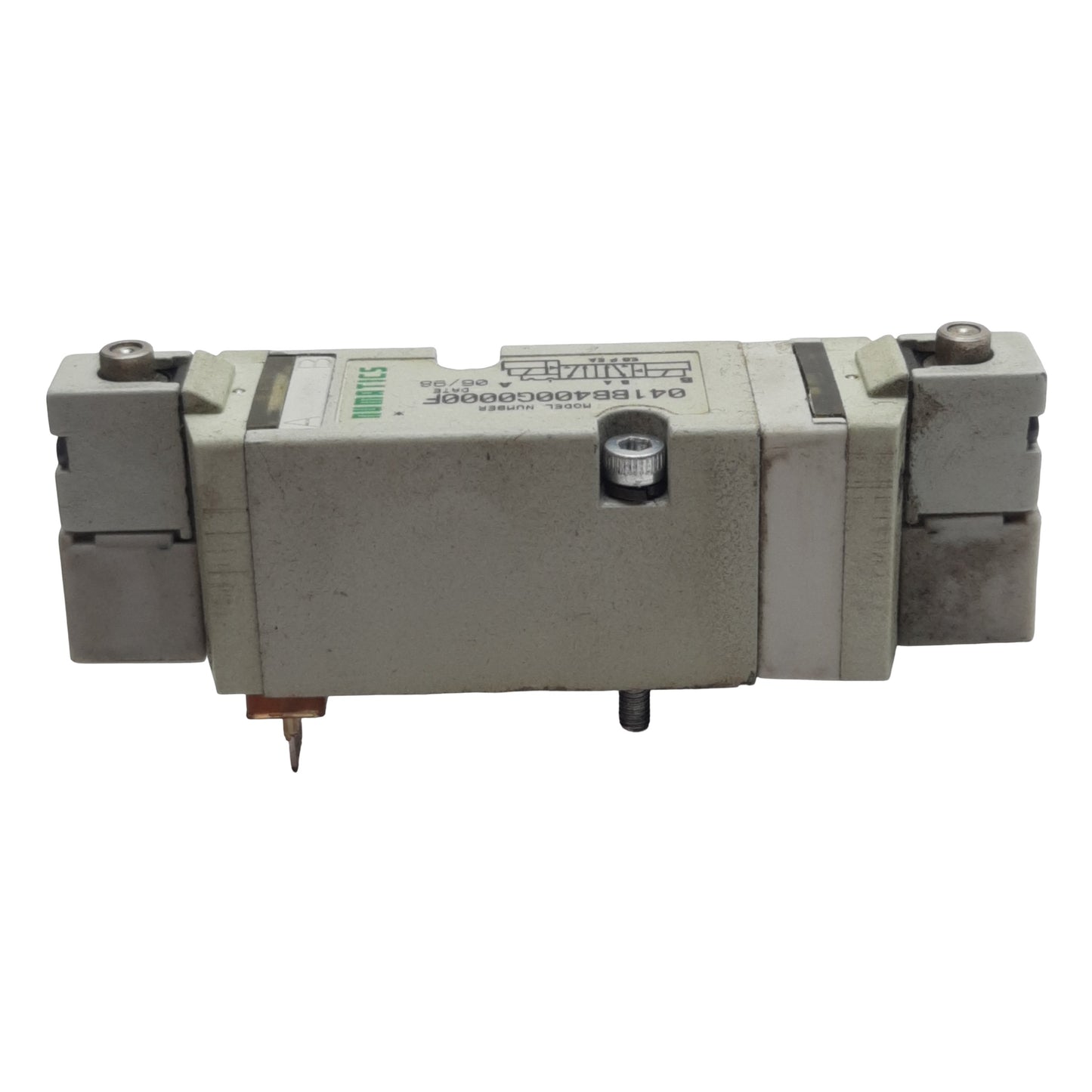 Used Numatics 041BB400G0000F Solenoid Valve 2/4-Way, 1/8in Valve, 150psig, 24VDC Coil