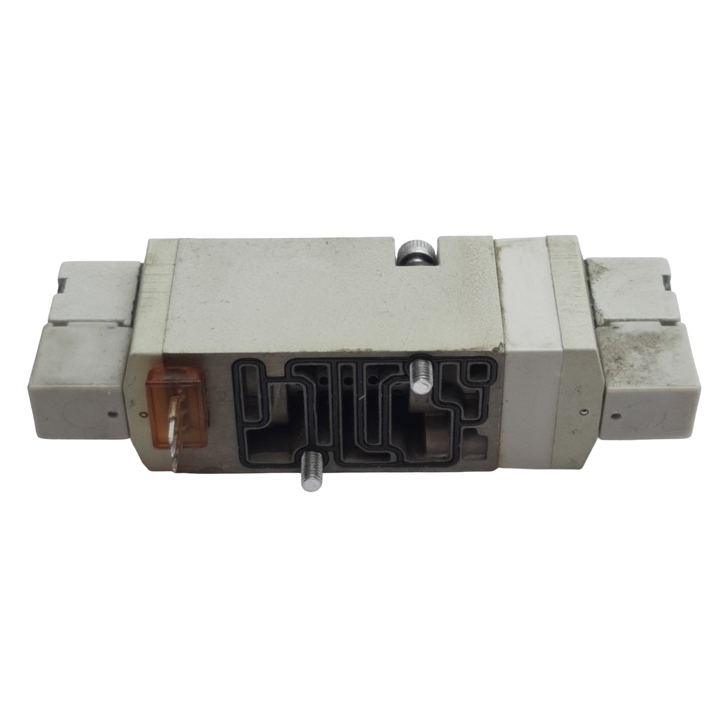 Used Numatics 041BB400G0000F Solenoid Valve 2/4-Way, 1/8in Valve, 150psig, 24VDC Coil