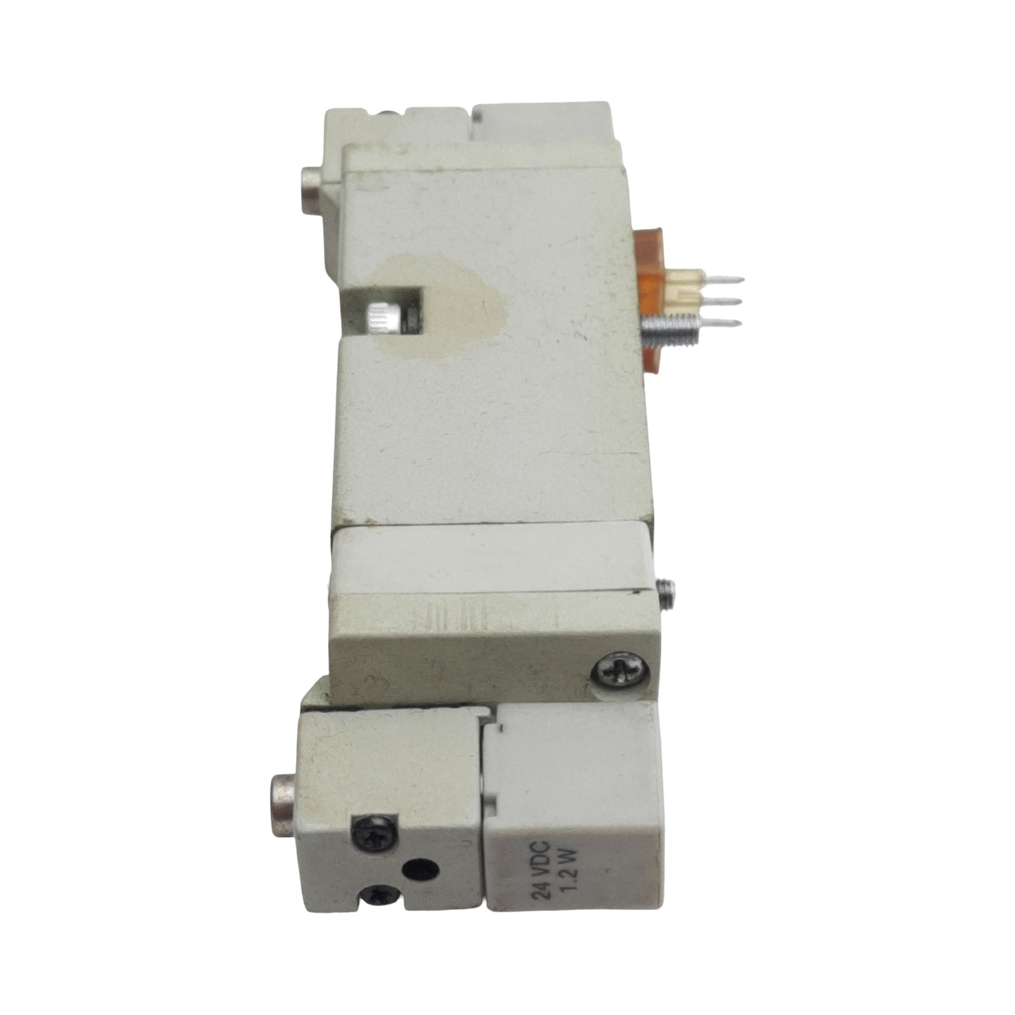 Used Numatics 041BB400G0000F Solenoid Valve 2/4-Way, 1/8in Valve, 150psig, 24VDC Coil
