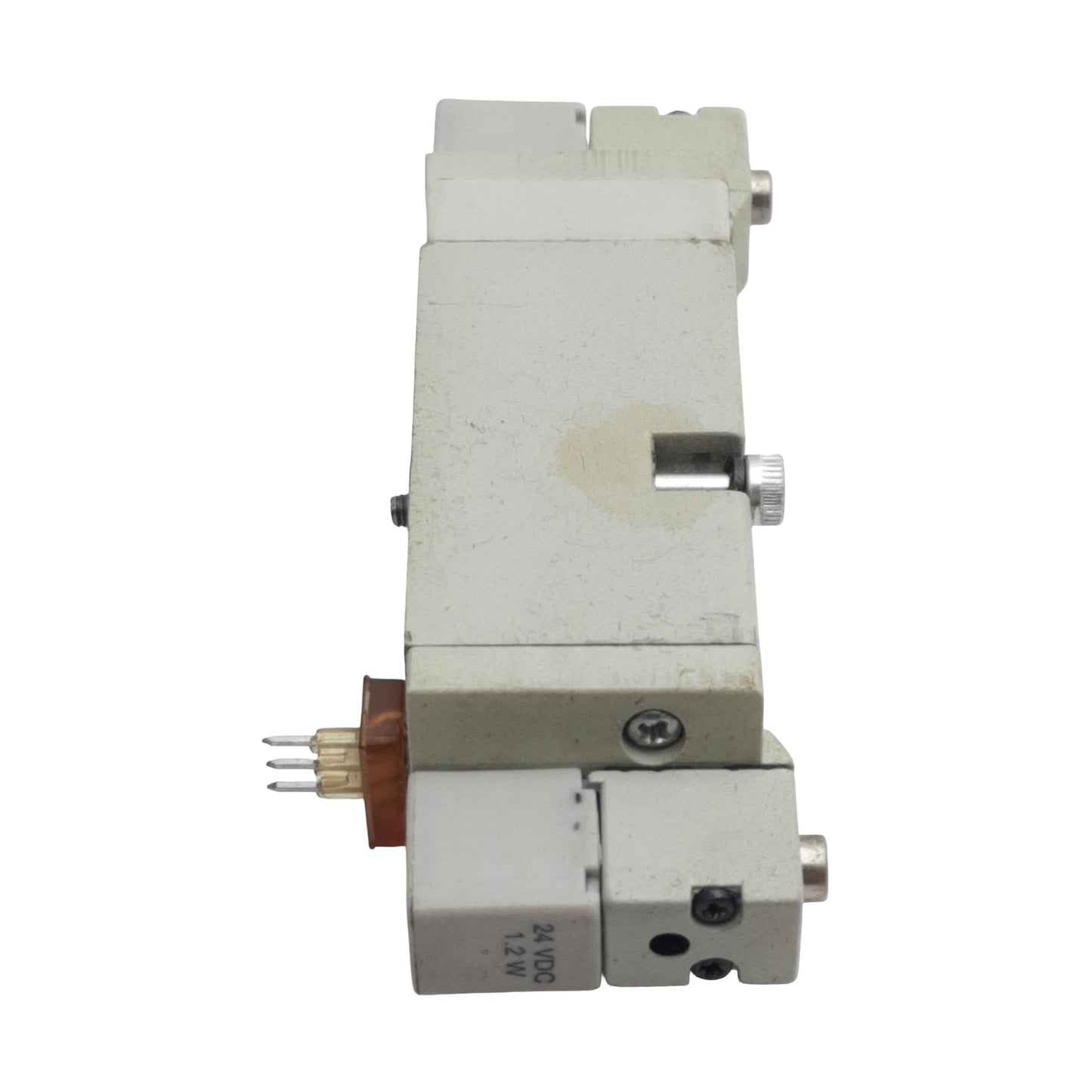 Used Numatics 041BB400G0000F Solenoid Valve 2/4-Way, 1/8in Valve, 150psig, 24VDC Coil