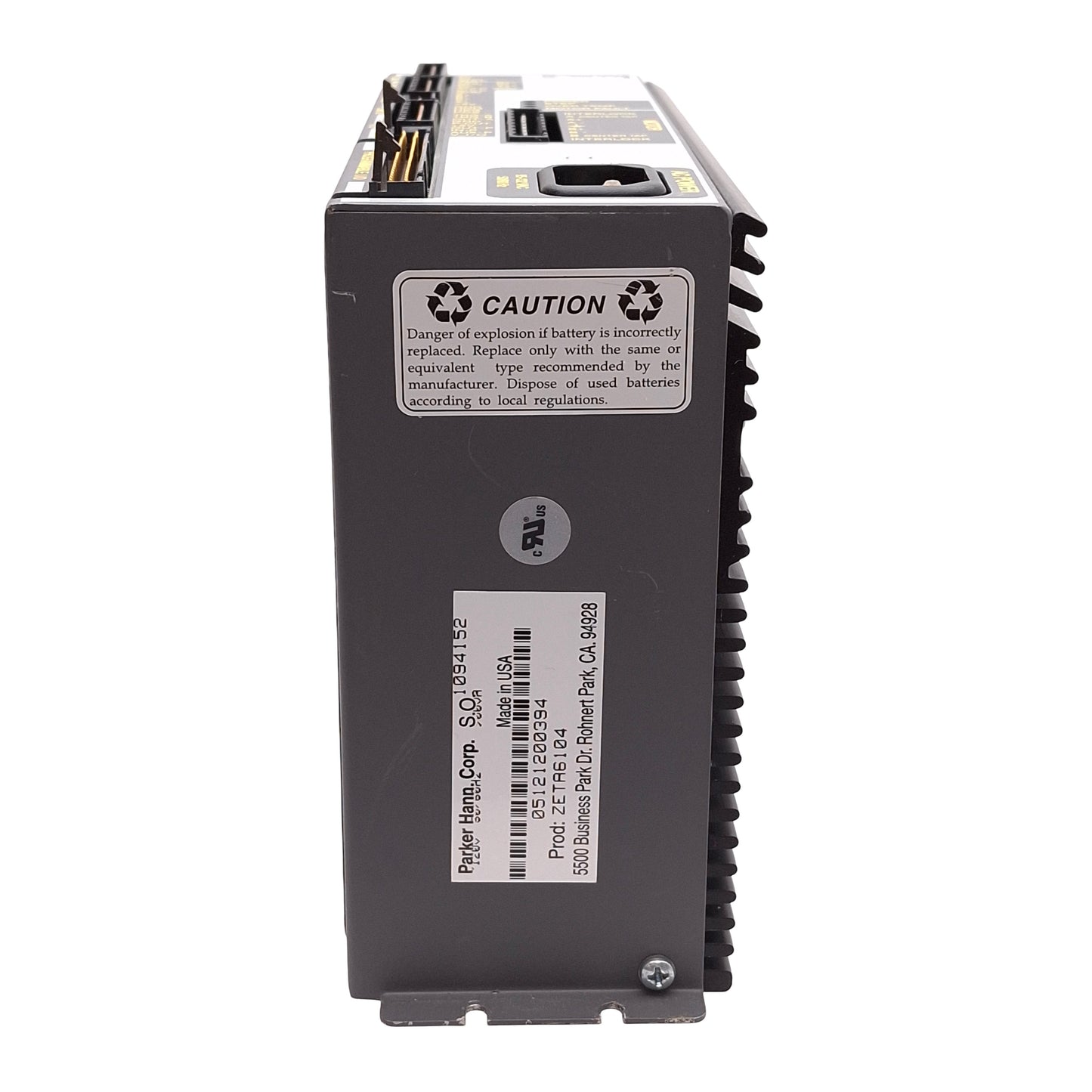Used Parker ZETA6104 Compumotor Stepper Drive, 1-Axis, 19 Input, 9 Output, 95-132VAC