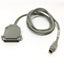 Used Mitsubishi FX-20P-CAB Peripheral Connection Cable DB25 to 8-Pin Mini-DIN, 1.5m