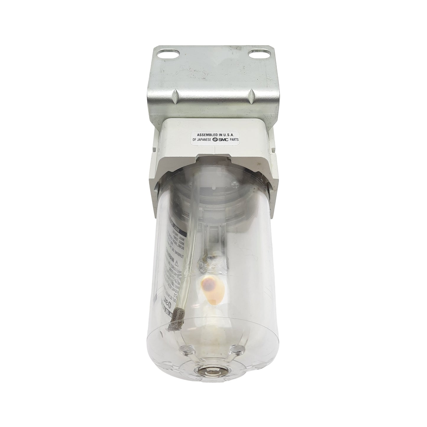 Used SMC AL40-N04B-Z-A Lubricator, 1/2in NPT, 50L/min, 135cm³ Capacity, 150psi Max