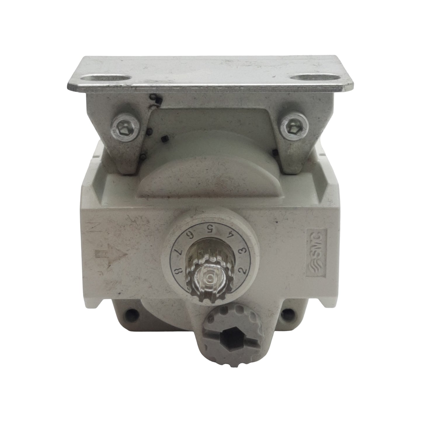 Used SMC AL40-N04B-Z-A Lubricator, 1/2in NPT, 50L/min, 135cm³ Capacity, 150psi Max