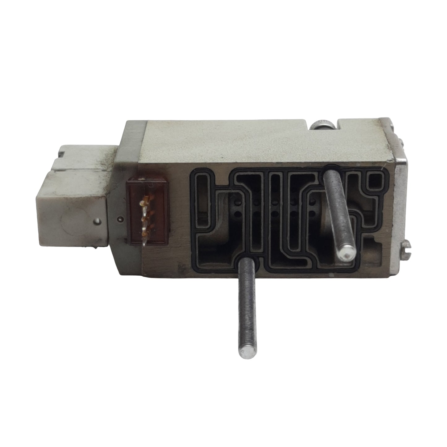 Used Numatics 041BA400M0000F Solenoid Valve 2/4-Way, 1/8in Valve, 150psig, 24VDC Coil