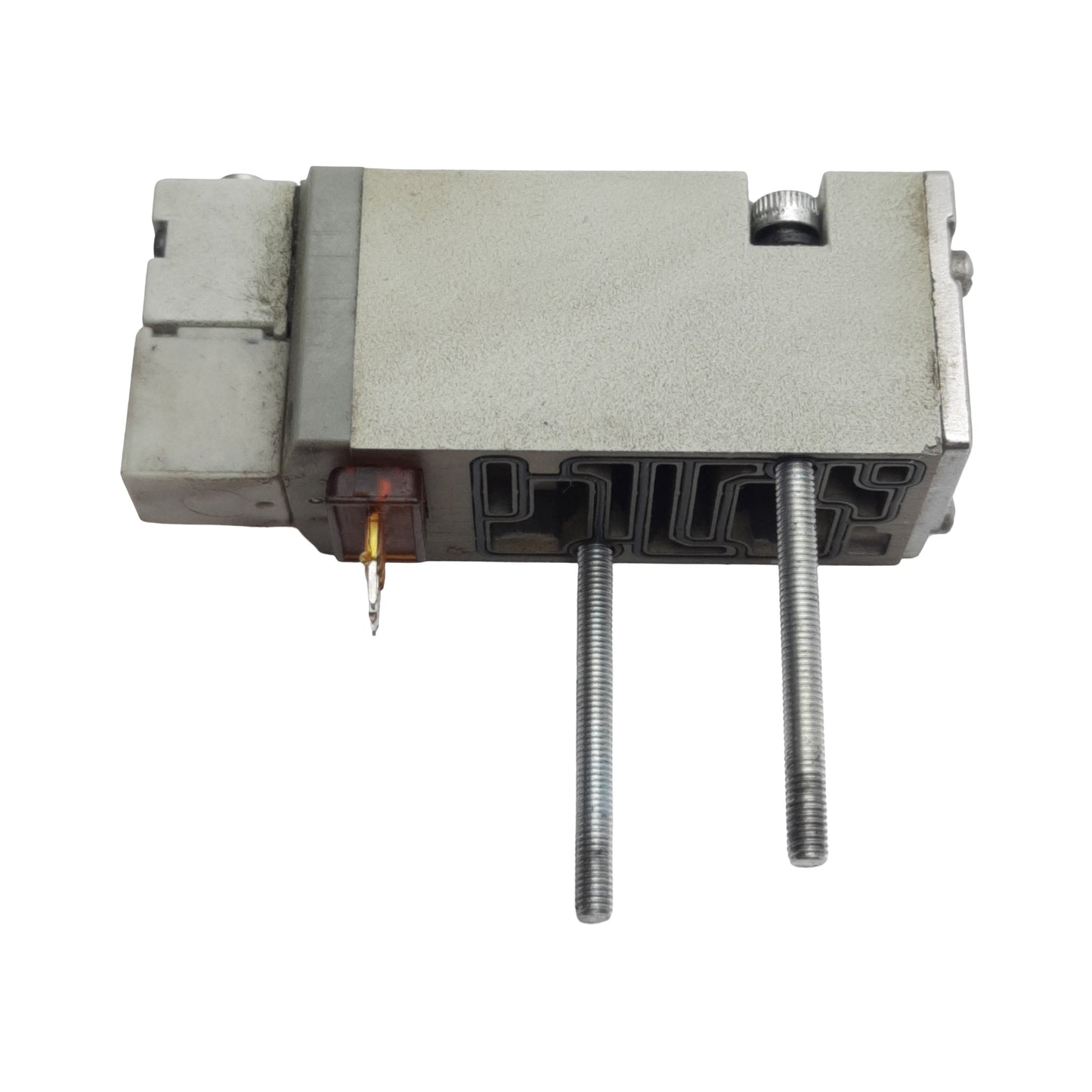 Used Numatics 041BA400M0000F Solenoid Valve 2/4-Way, 1/8in Valve, 150psig, 24VDC Coil