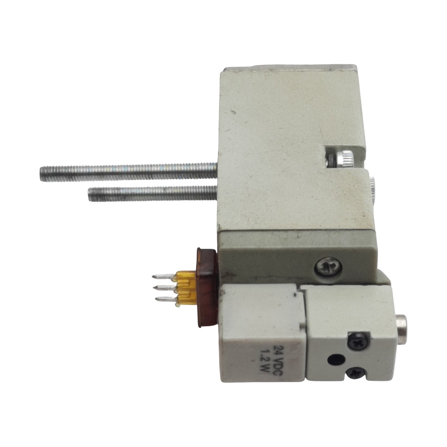 Used Numatics 041BA400M0000F Solenoid Valve 2/4-Way, 1/8in Valve, 150psig, 24VDC Coil