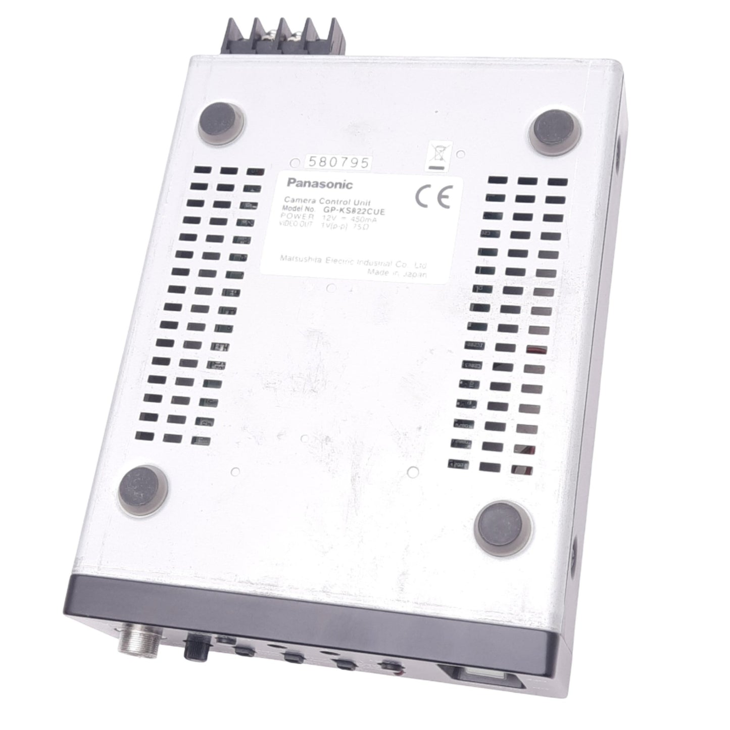 Used Panasonic GP-KS822CUE CCD Camera Control Unit, PAL 752x582, 480-Line, 12VDC