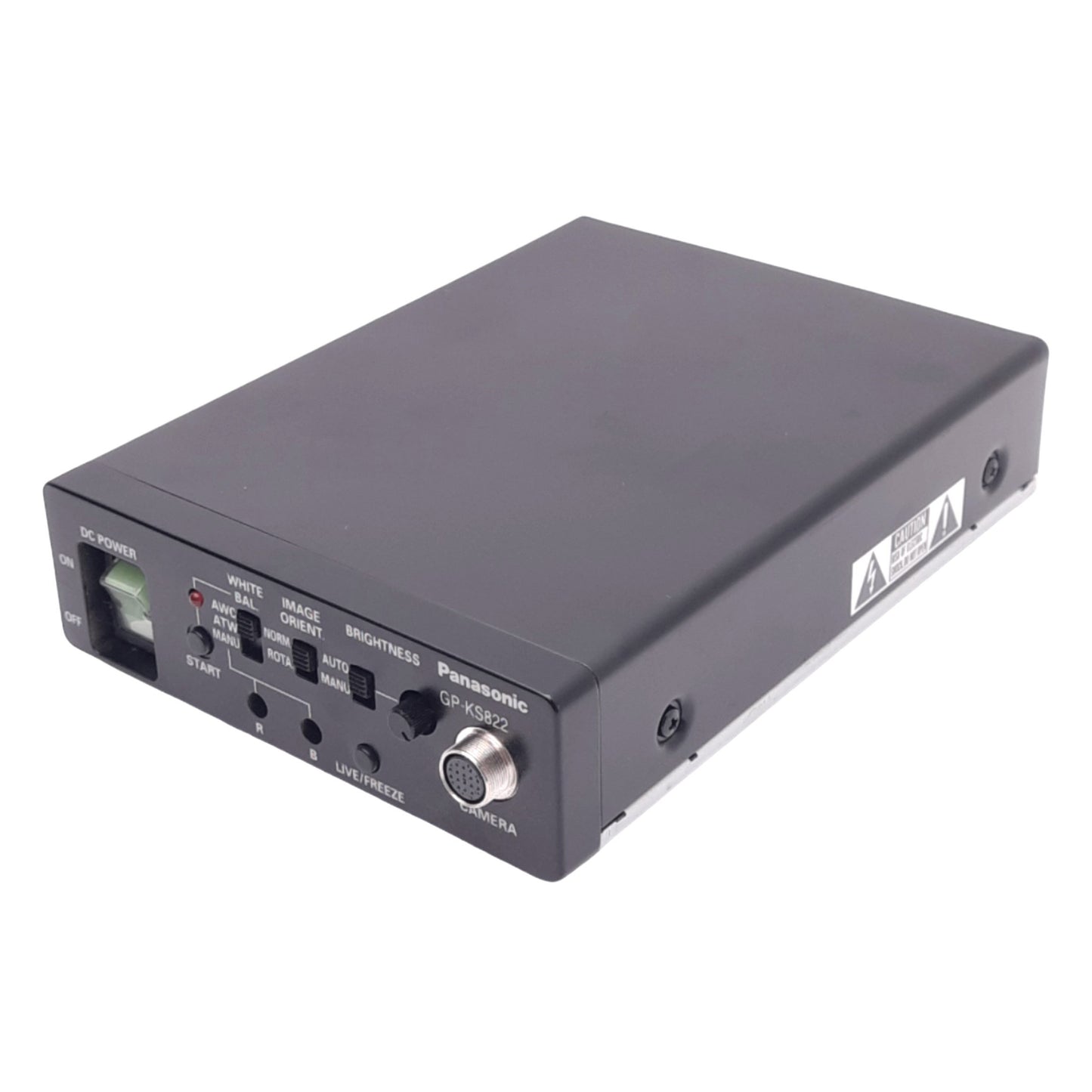 Used Panasonic GP-KS822CUE CCD Camera Control Unit, PAL 752x582, 480-Line, 12VDC