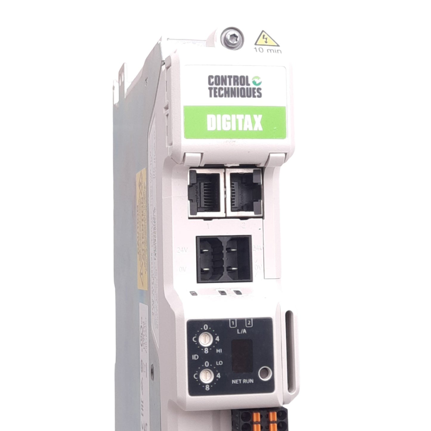 Used Nidec M750-032 00160A Digitax HD Network Servo Drive, Ethernet, RJ45, 4kW Max