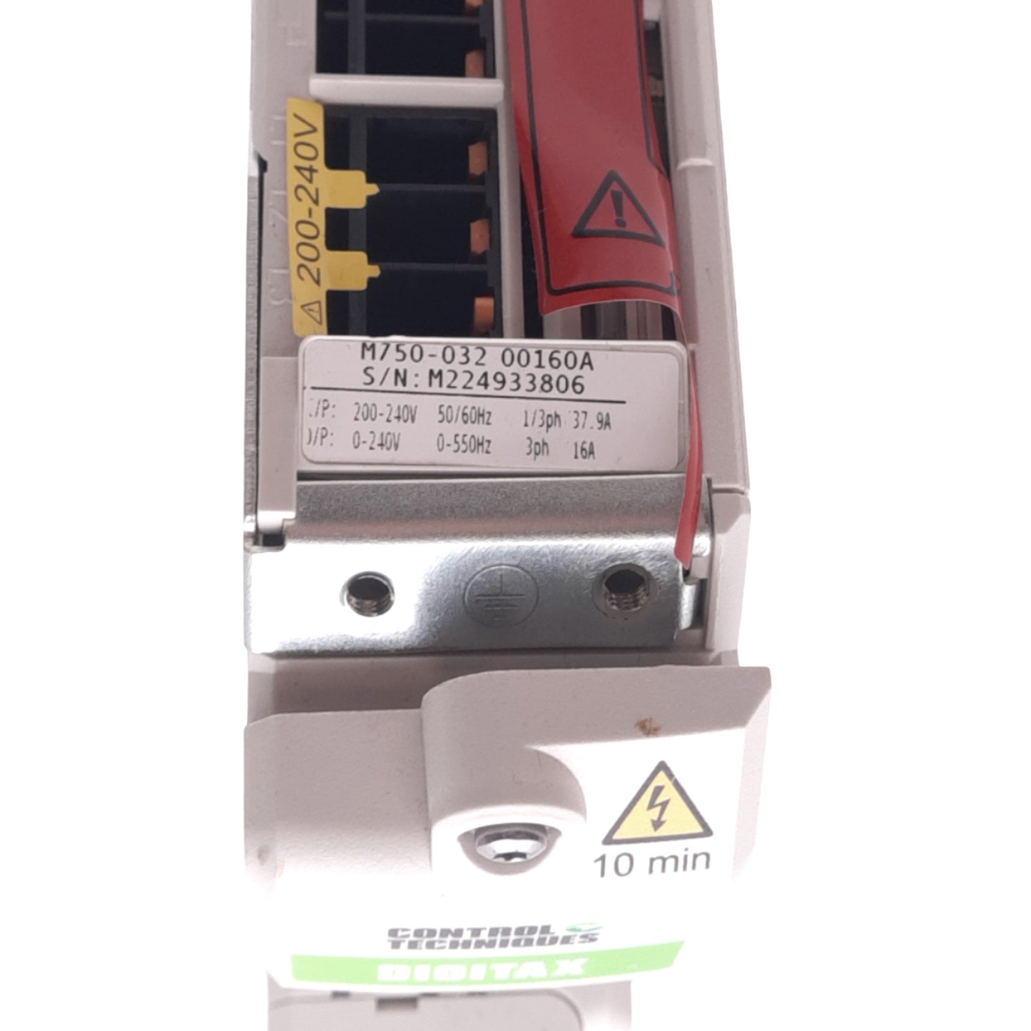 Used Nidec M750-032 00160A Digitax HD Network Servo Drive, Ethernet, RJ45, 4kW Max
