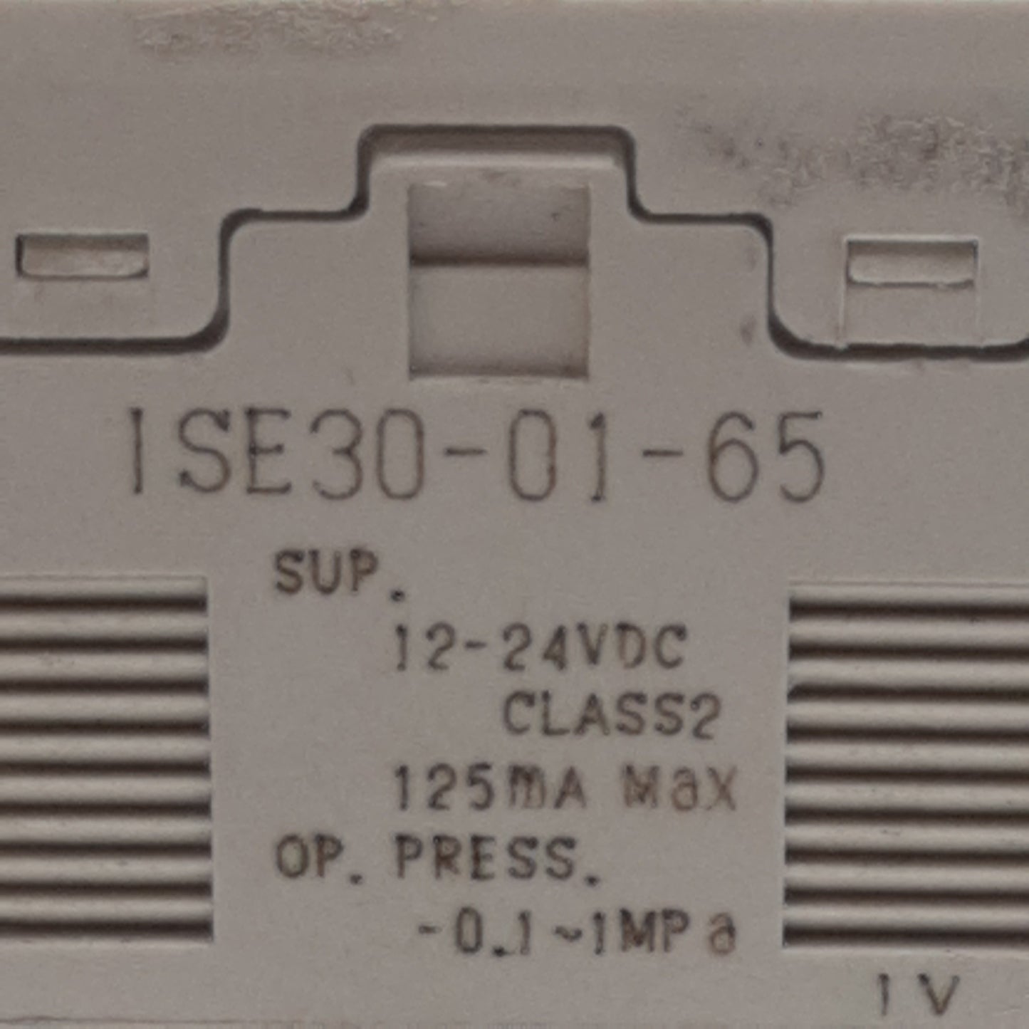 Used SMC ISE30-01-65 Digital Pressure Switch, -0.1~1.0MPa, 12-24VDC 125mA, R 1/8in