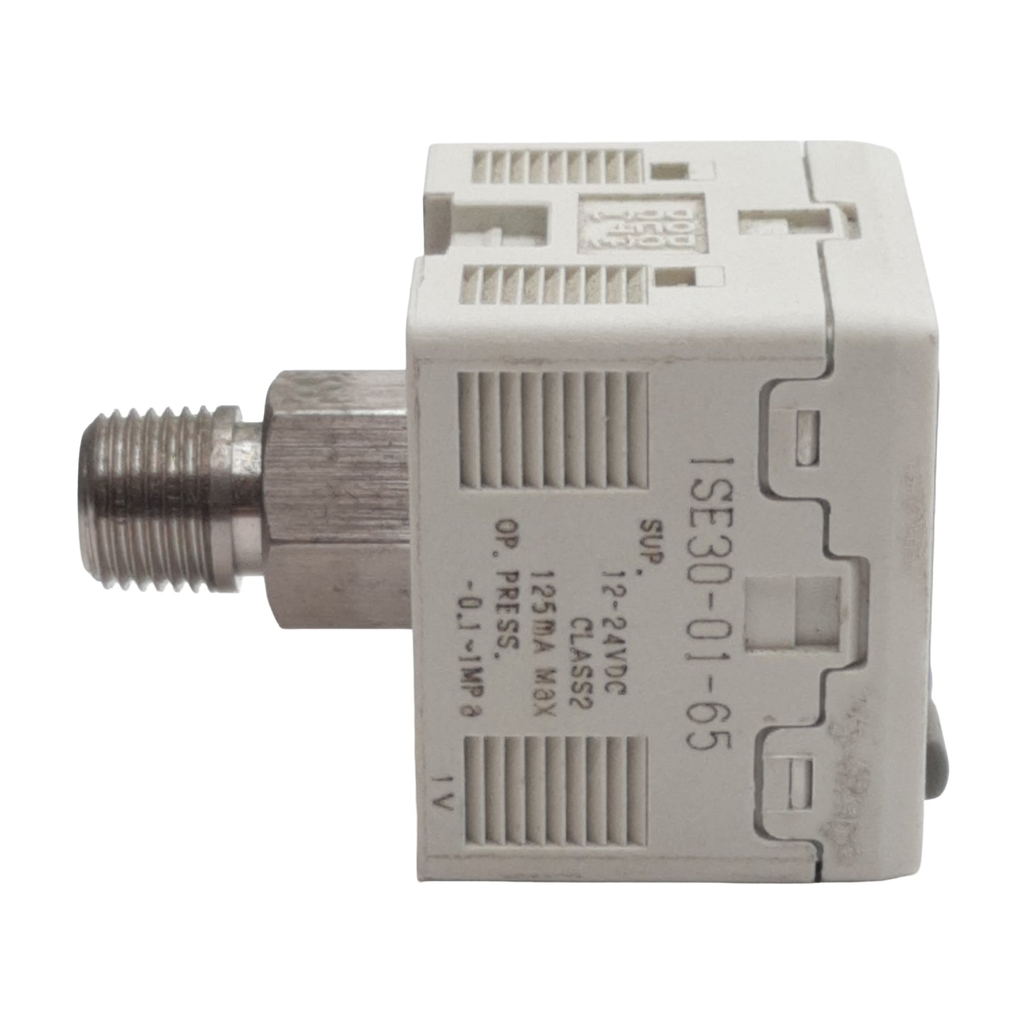 Used SMC ISE30-01-65 Digital Pressure Switch, -0.1~1.0MPa, 12-24VDC 125mA, R 1/8in