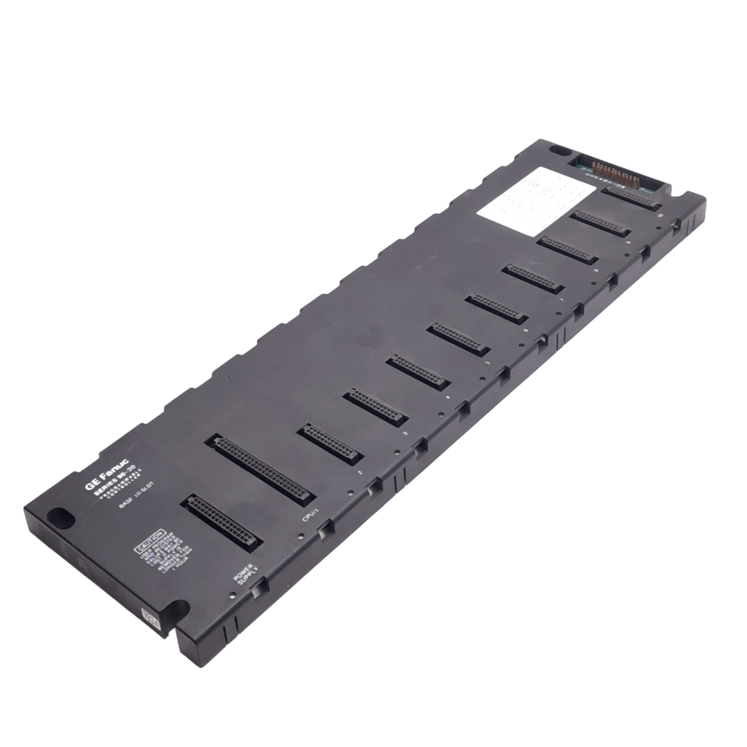 GE Fanuc IC693CHS391C Base I/O Rack for 90-30 Series PLC, 10-Slot, 5VD ...