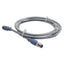 Used Turck RSC RKC 572-2M Cordset, 5-Pin M12 Male to 5-Pin M12 Female, 4A 250VAC, 2m