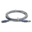 Used Turck RSC RKC 572-2M Cordset, 5-Pin M12 Male to 5-Pin M12 Female, 4A 250VAC, 2m