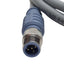 Used Turck RSC RKC 572-2M Cordset, 5-Pin M12 Male to 5-Pin M12 Female, 4A 250VAC, 2m