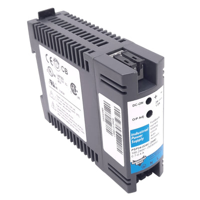 Used Automation Direct PSP24-024C (24W) Power Supply, 100-240VAC In, 24VDC 1A Out 24W