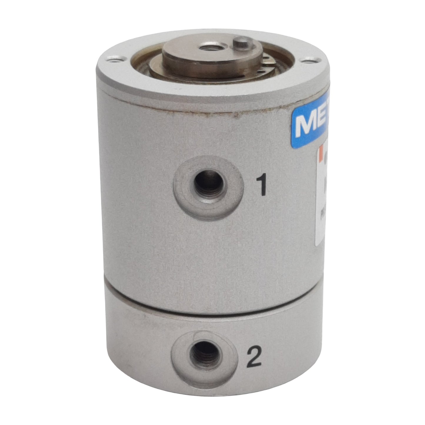 Used SMC MQR2-M5 Rotary Metal Seal Joint, 2-Circuits, M5x0.8, 0.03Nm, -100kPa~1.0MPa