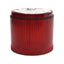 Used Telemecanique XVA-LC3-R Beacon Stack Light, Red, 240VAC 7W Max, ø68mm, *No Bulb*