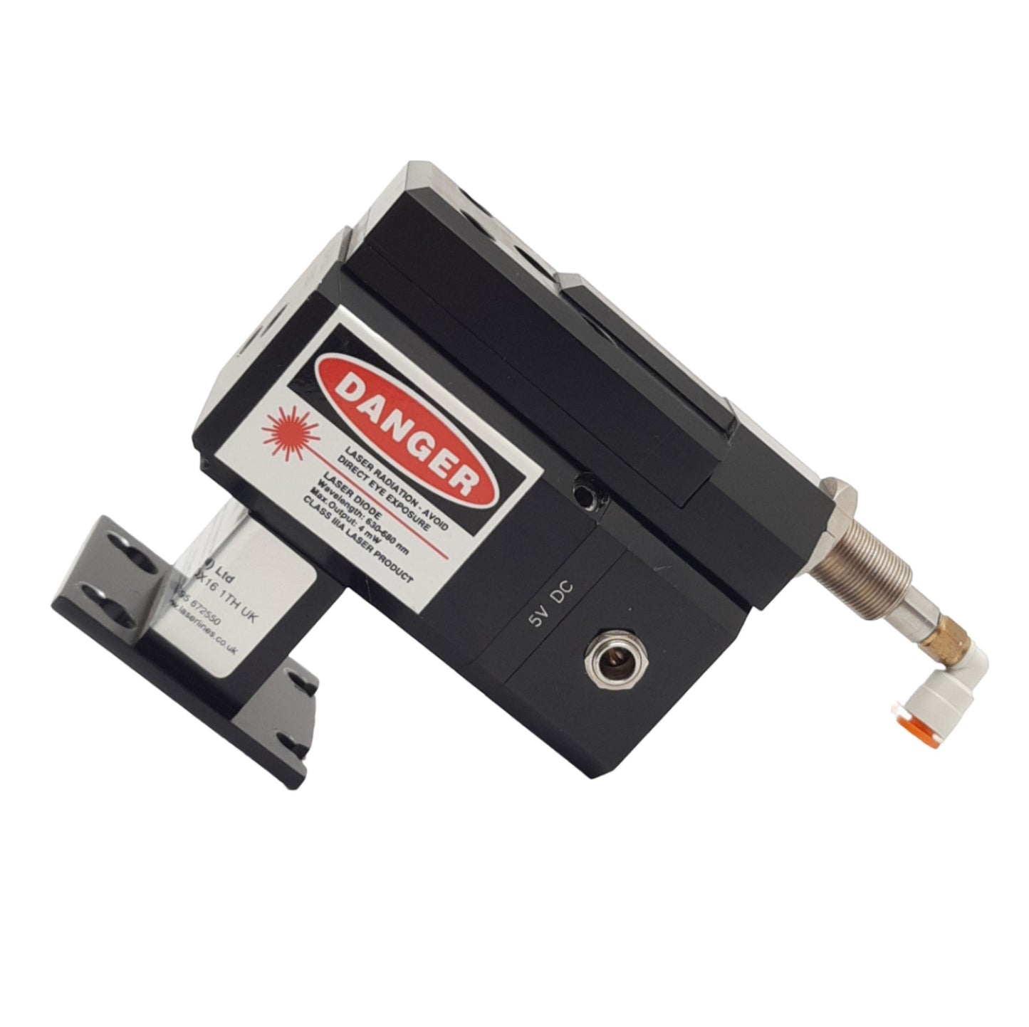 Used Laser Lines Indus. & Med. Laser Module, 5VDC 630-380nm, 4mW, Class IIIA